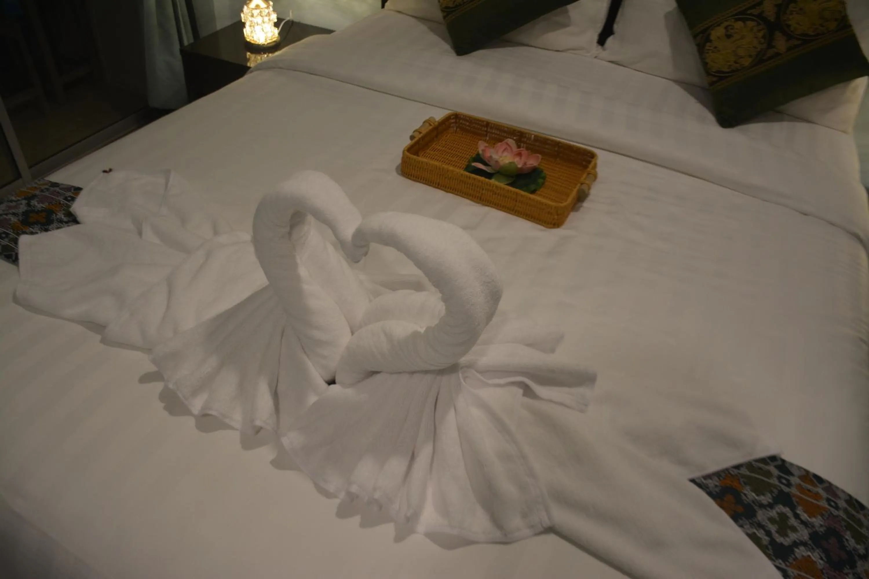 Decorative detail, Bed in Patong Moon Inn Residence