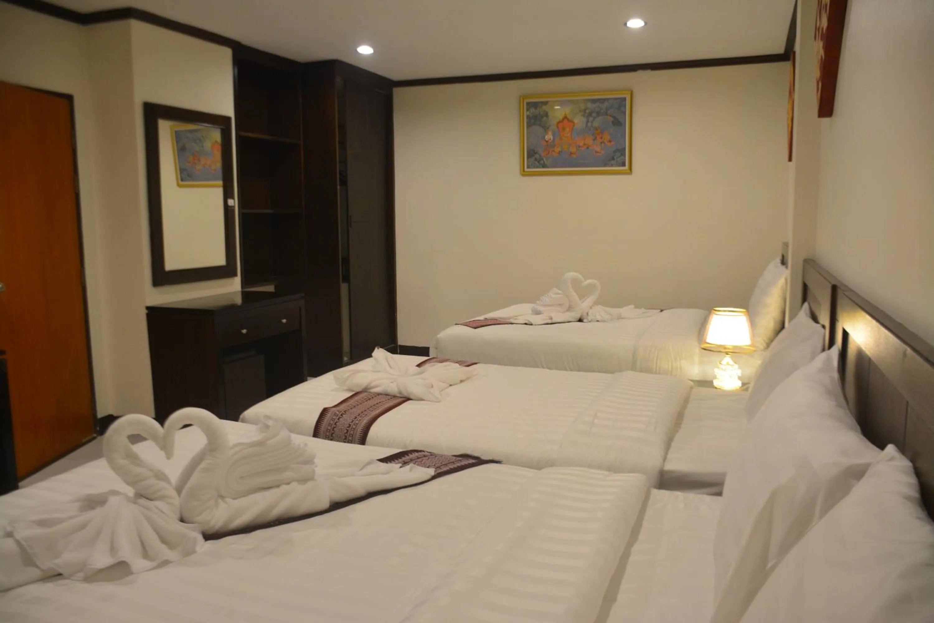Bedroom, Bed in Patong Moon Inn Residence