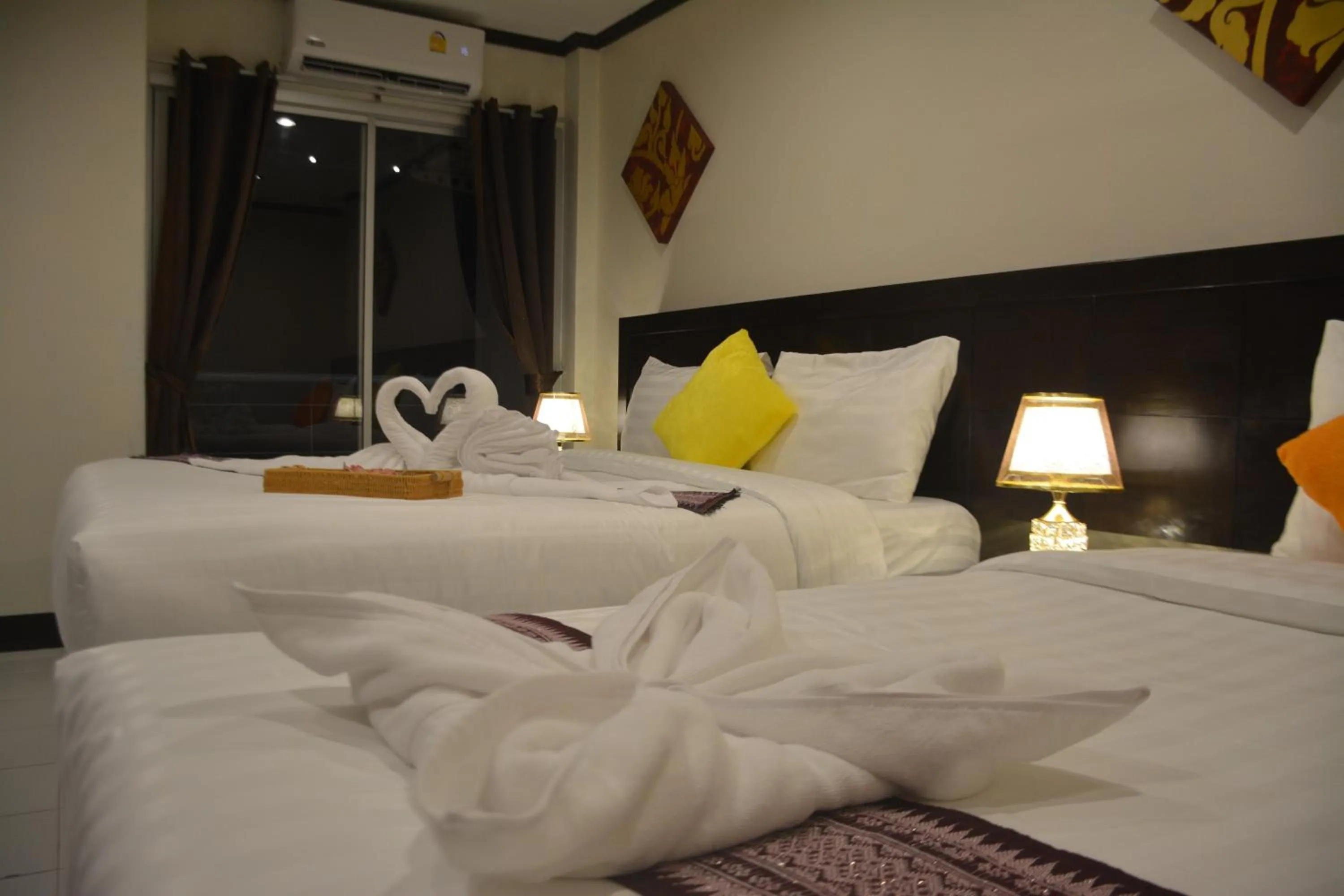 Bedroom, Bed in Patong Moon Inn Residence