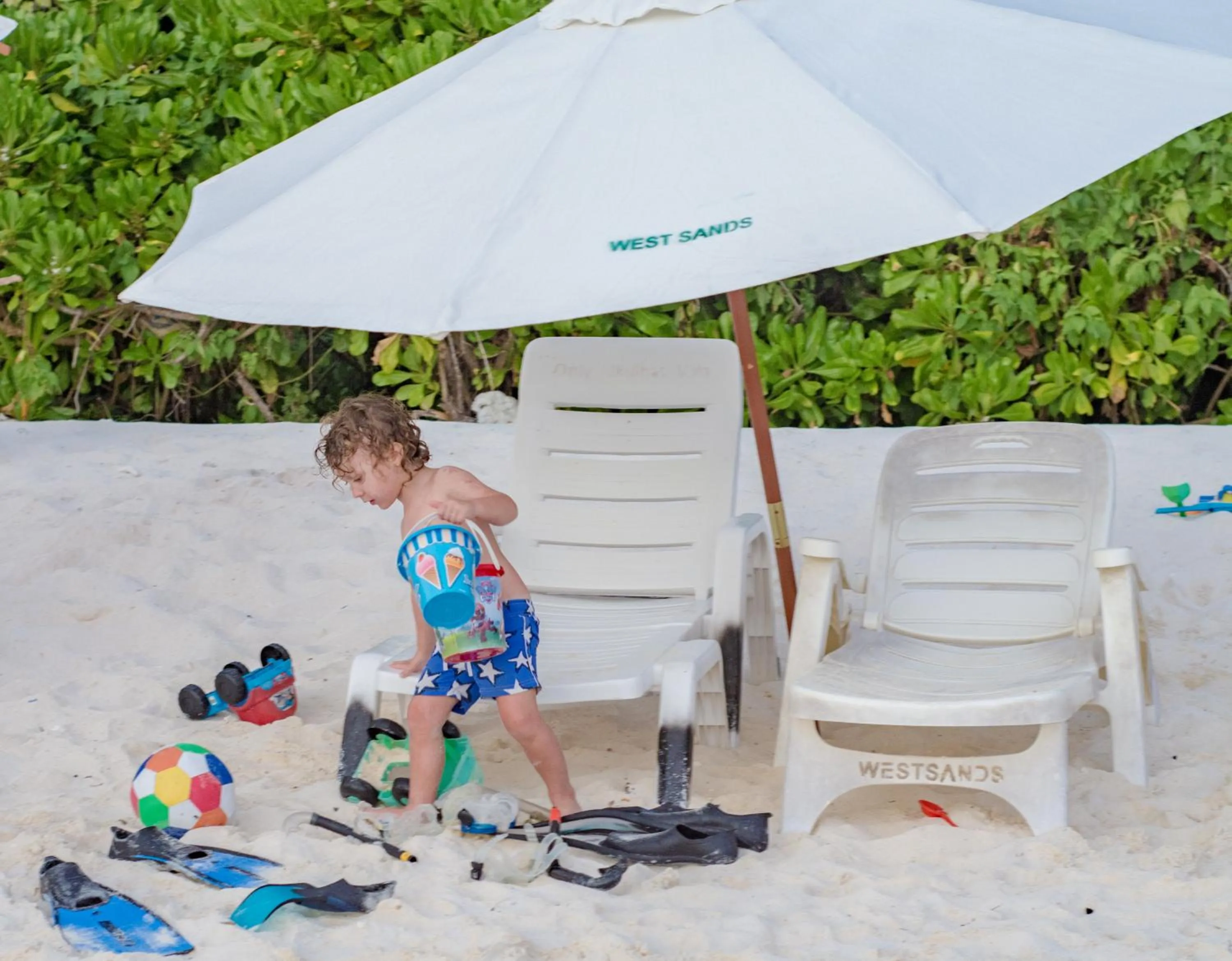 children in West Sands