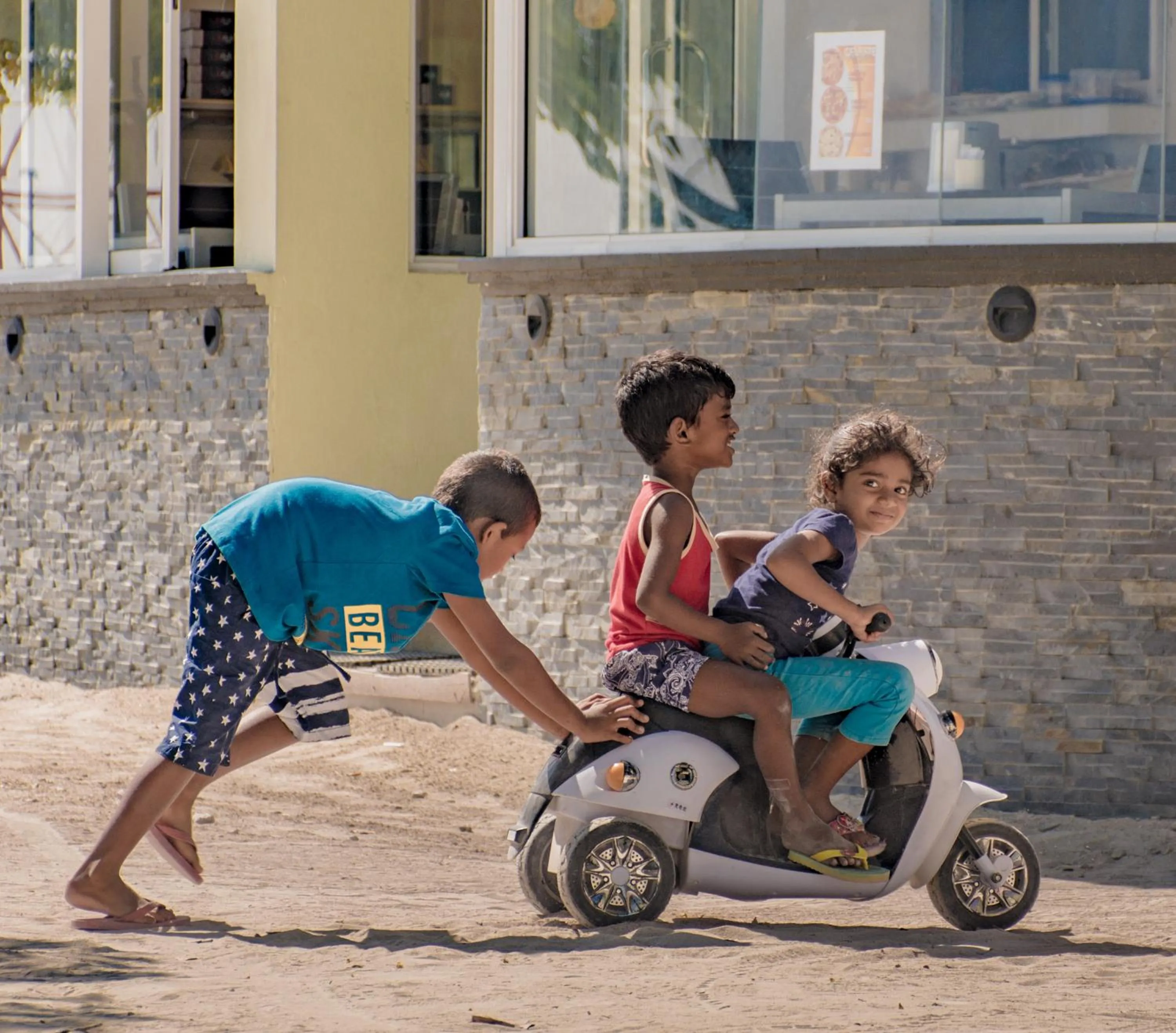 People in West Sands