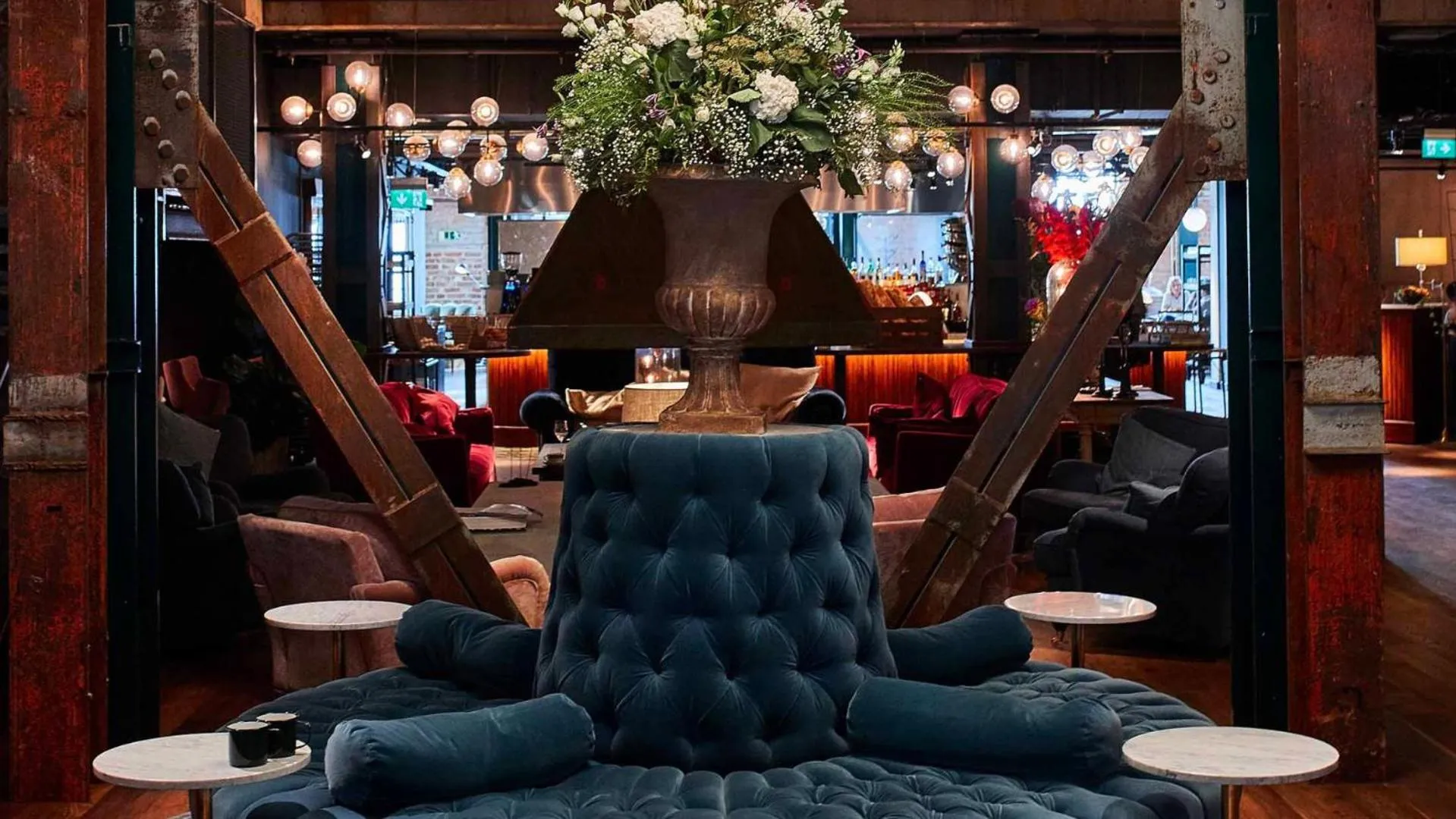 Lounge or bar in Steam Hotel