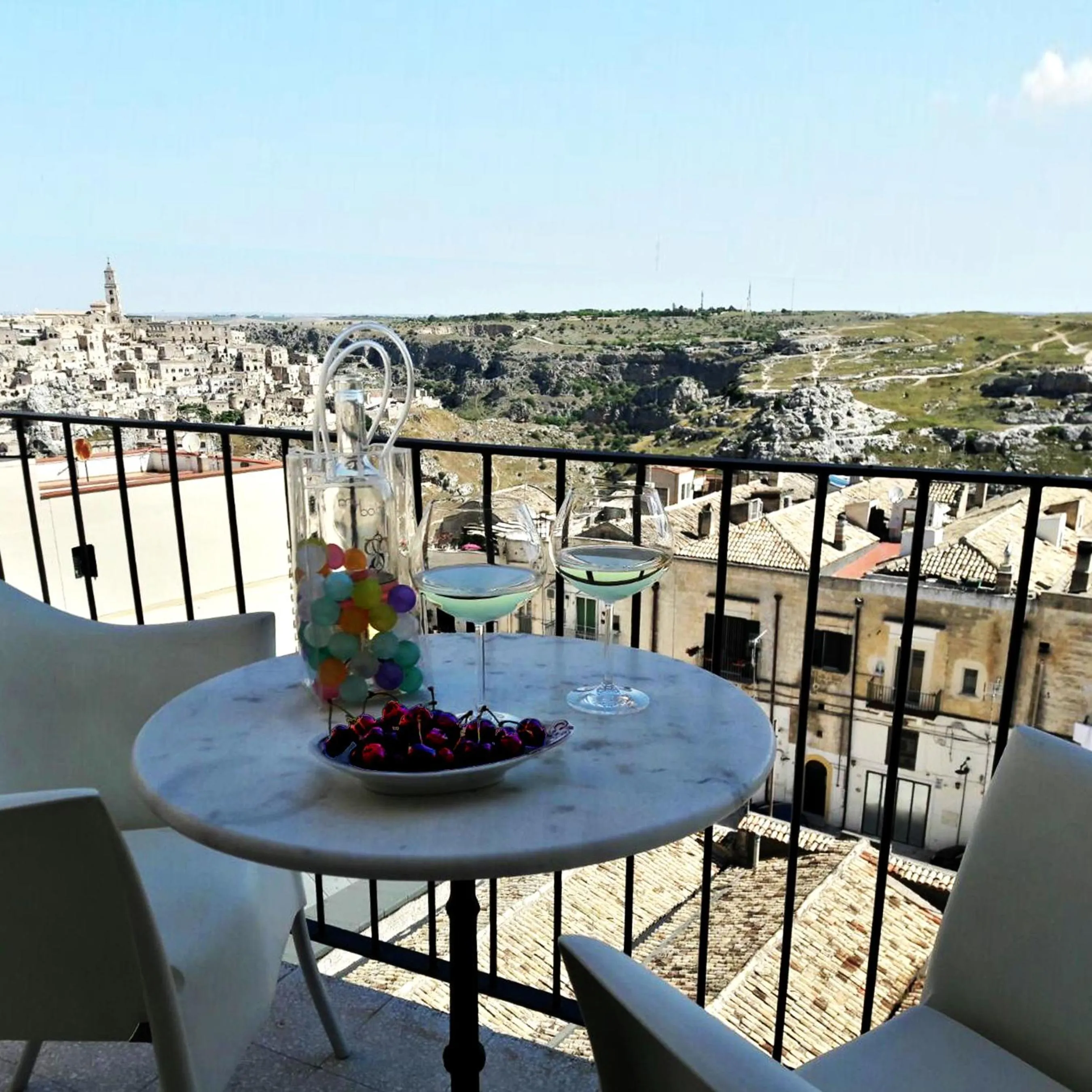 Balcony/Terrace in Limen Matera Guesthouse