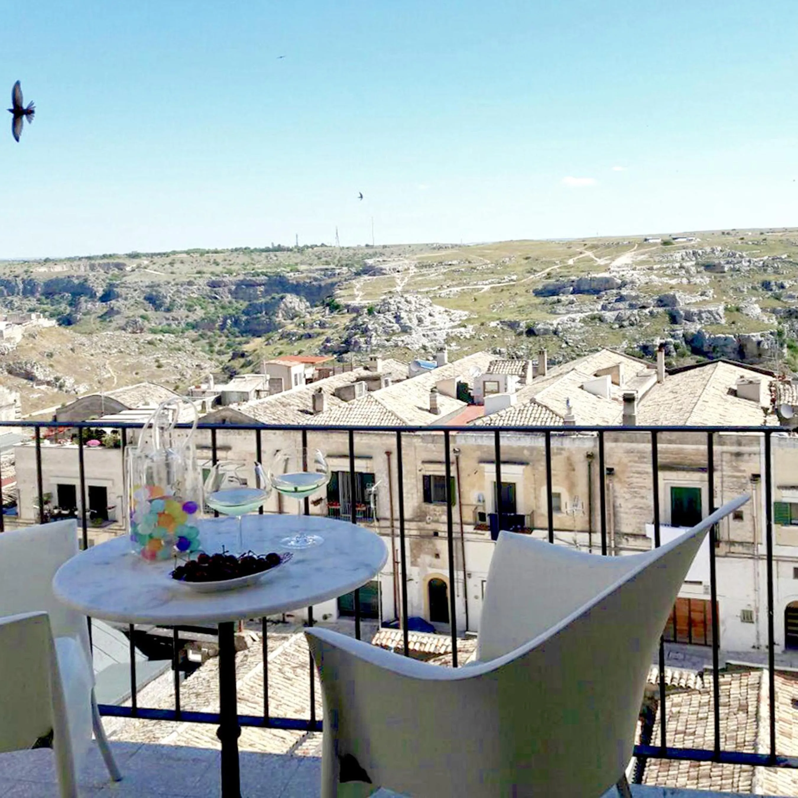 Balcony/Terrace in Limen Matera Guesthouse