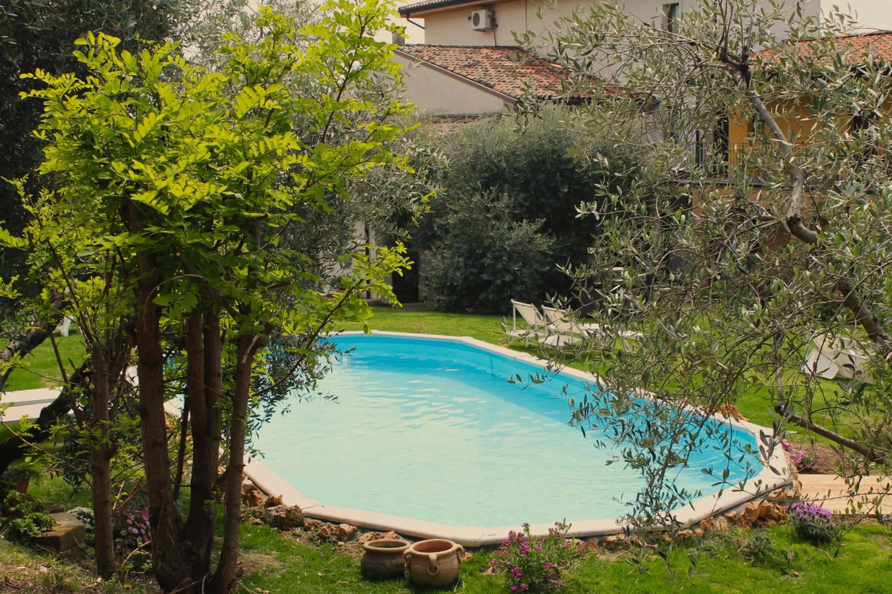 Swimming pool in Agriturismo B&B Le Casette sul Garda