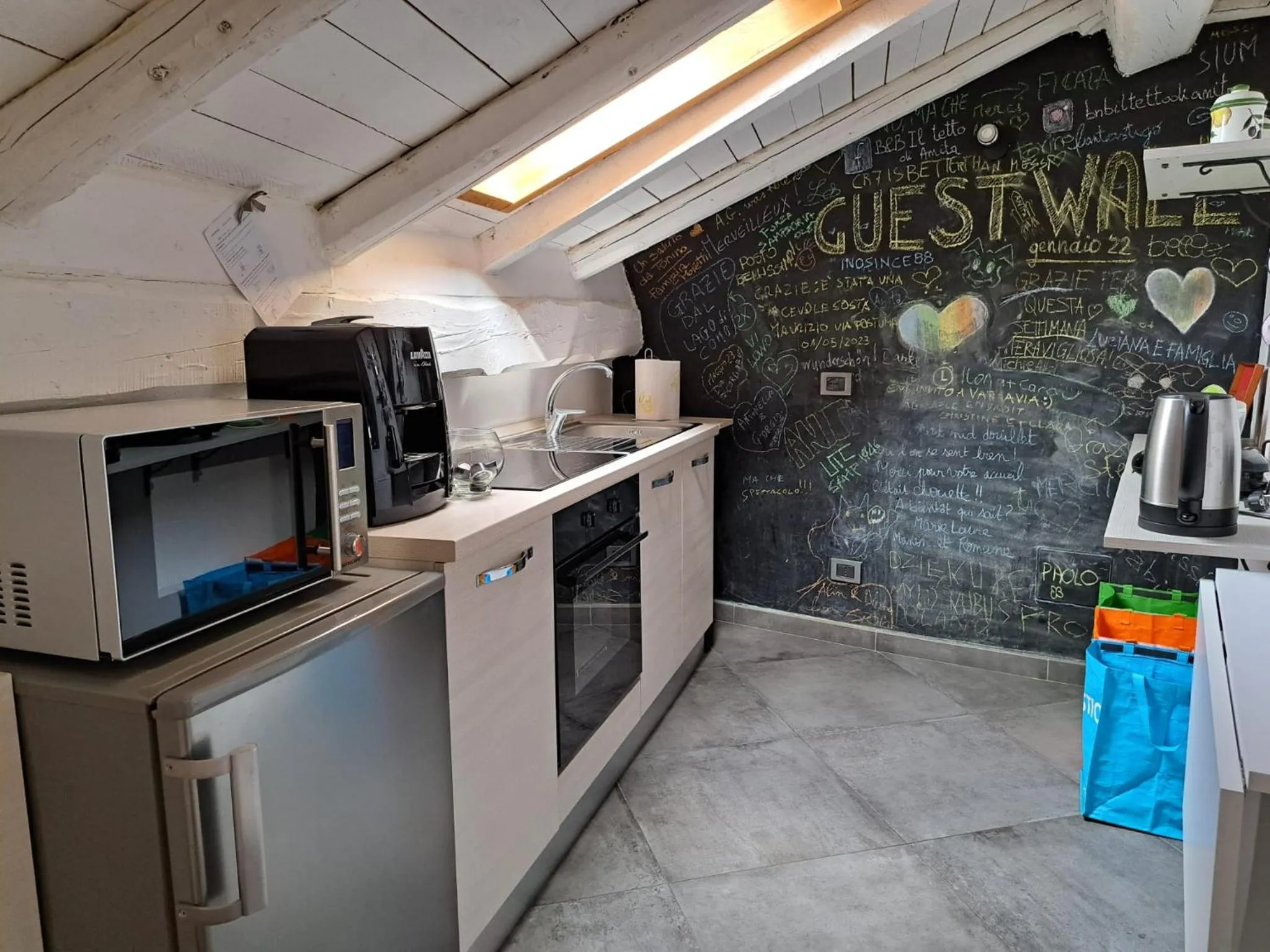 Kitchen or kitchenette in B&B Il Tetto di Anita