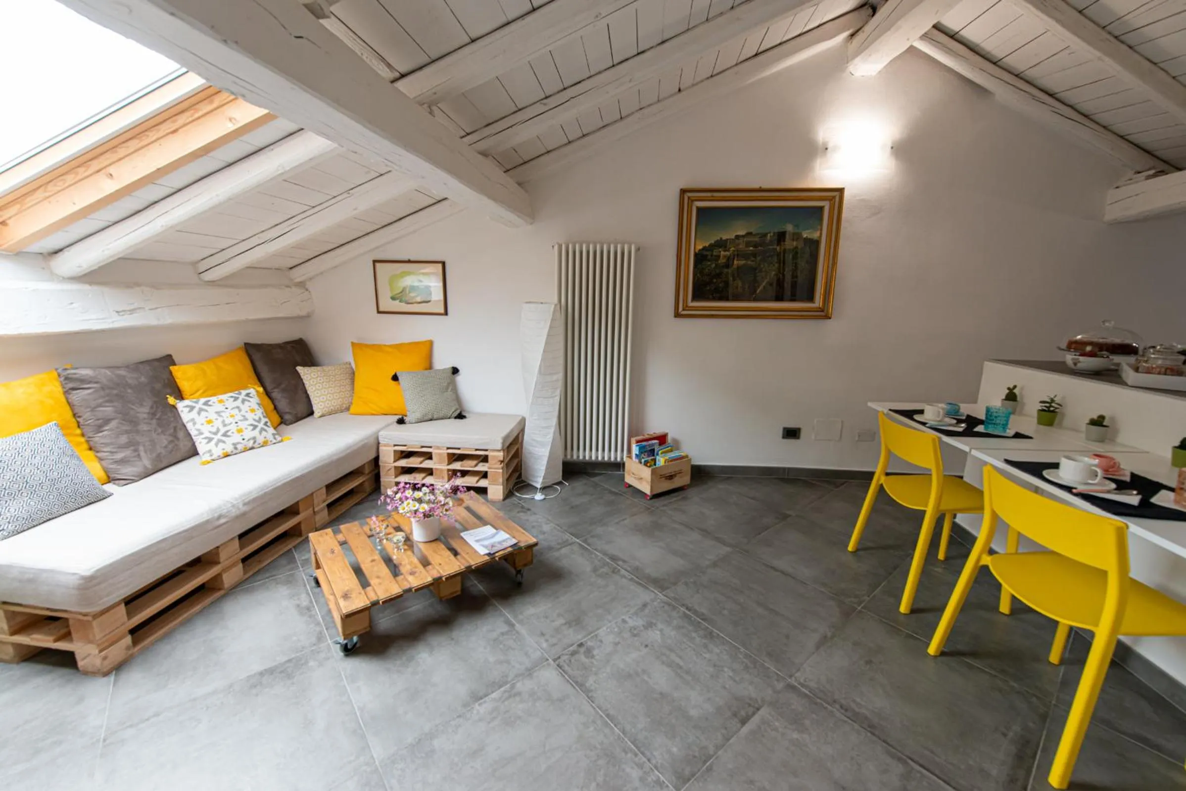 Living room in B&B Il Tetto di Anita