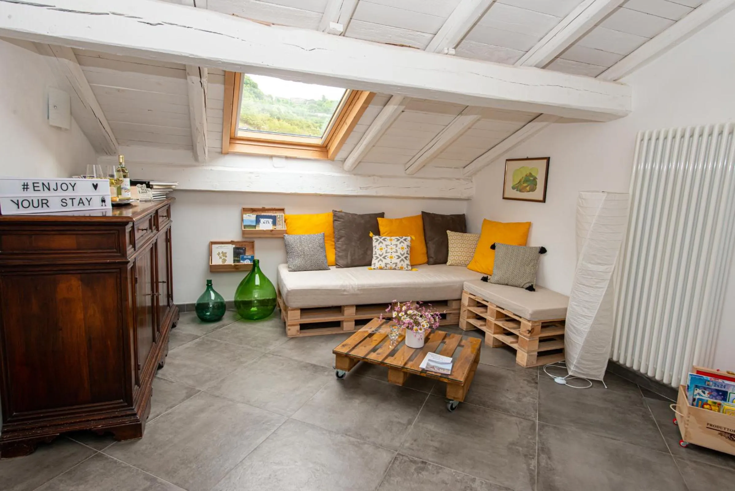 Living room in B&B Il Tetto di Anita