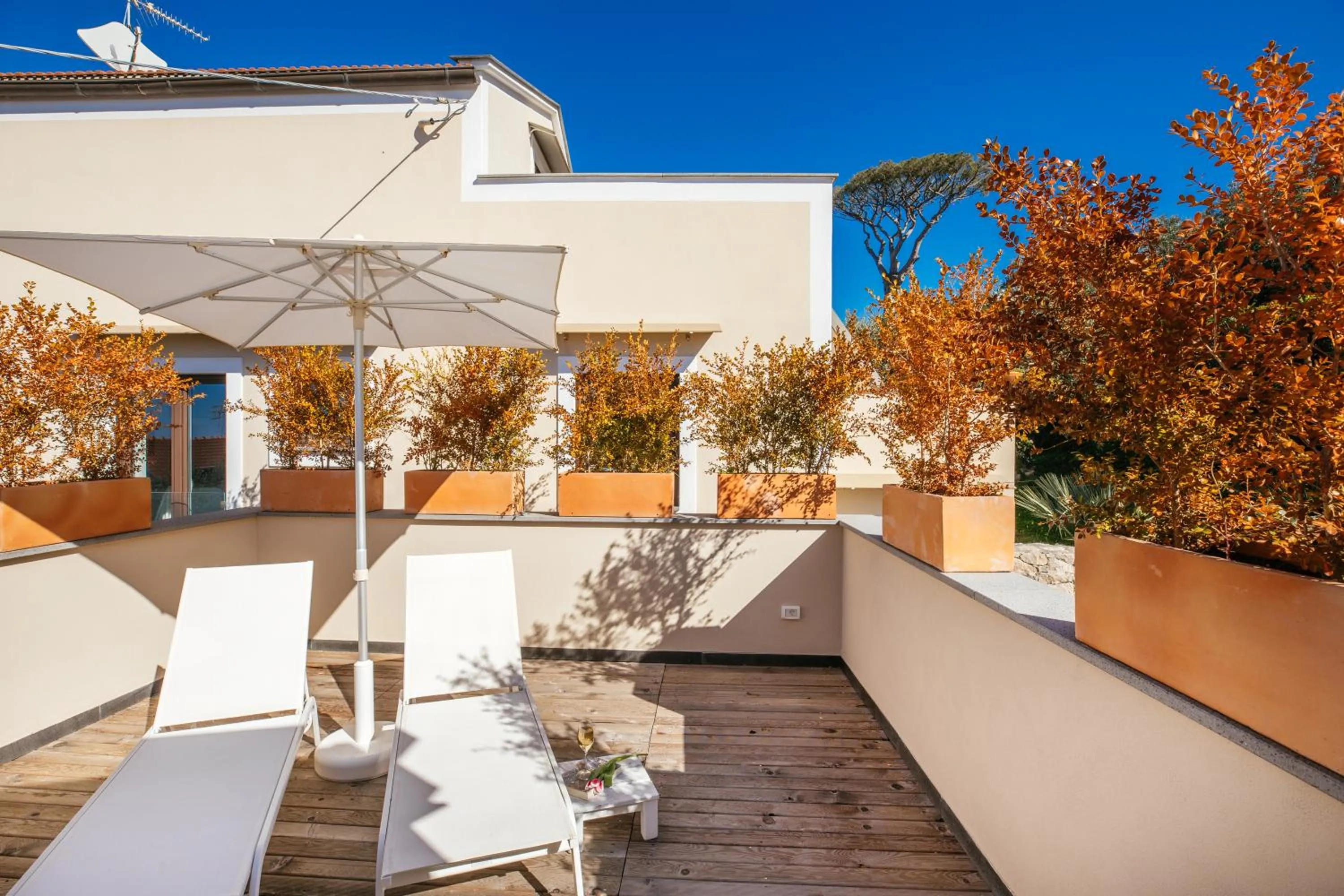 Balcony/Terrace in MelRose Relais