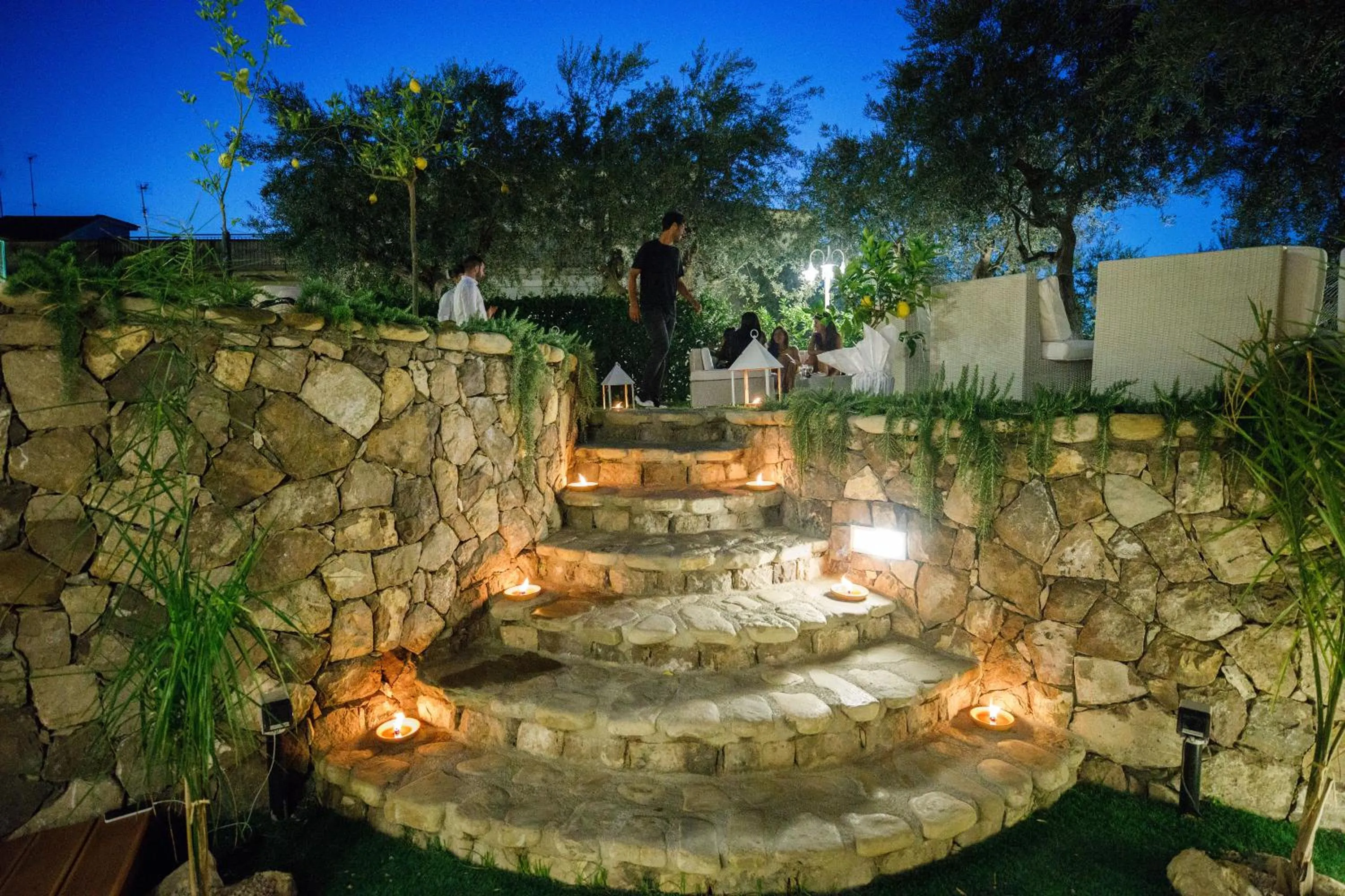 Garden in MelRose Relais