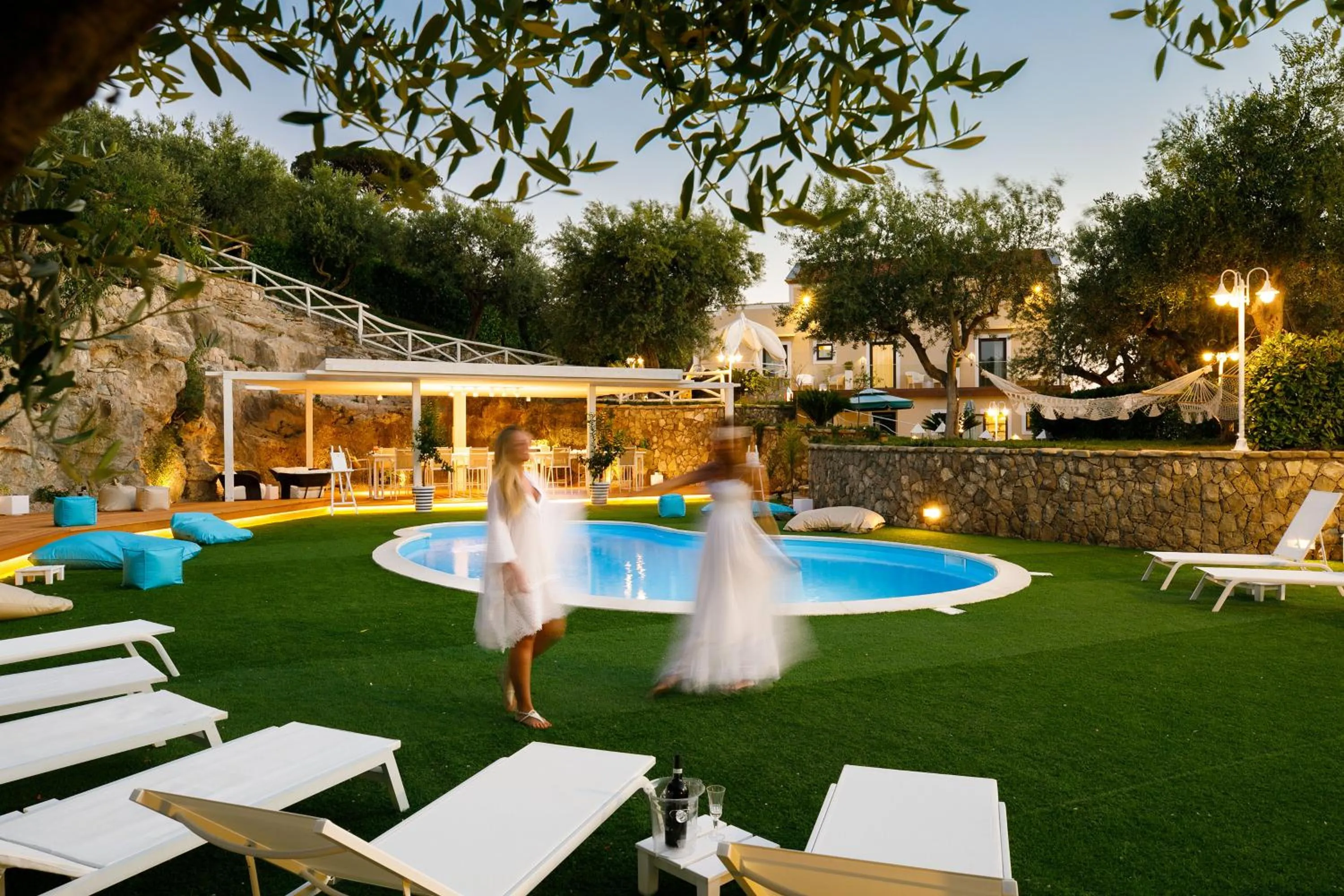 Garden in MelRose Relais