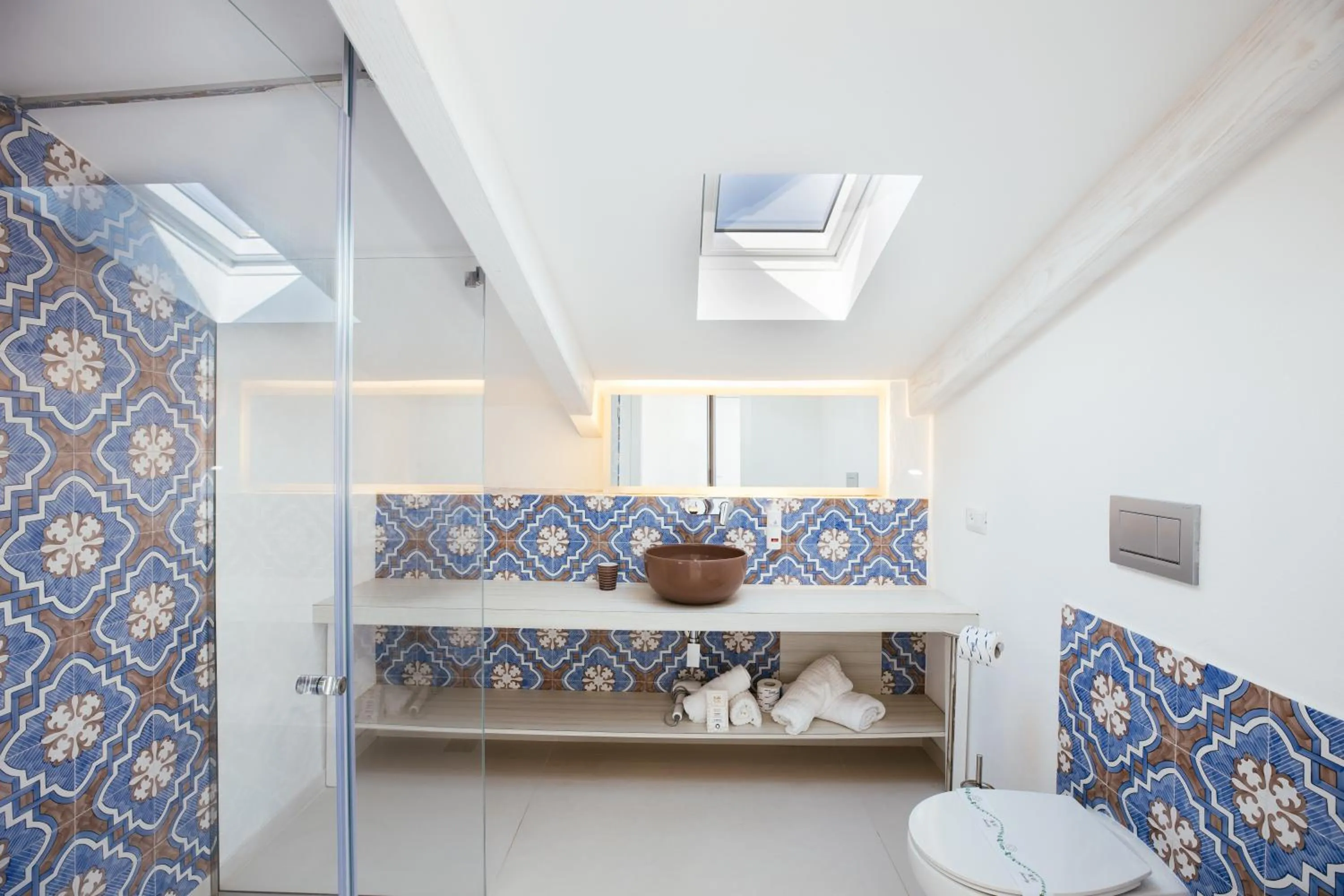 Bathroom in MelRose Relais