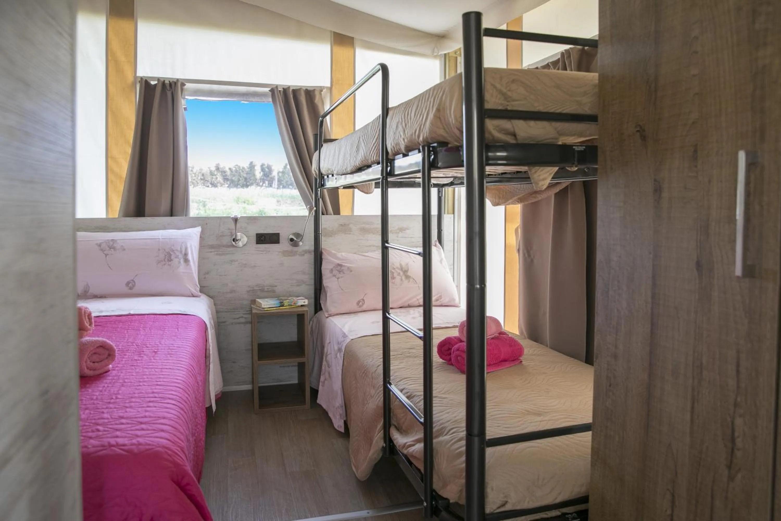 Bed in Ciriga Sicily Glamping