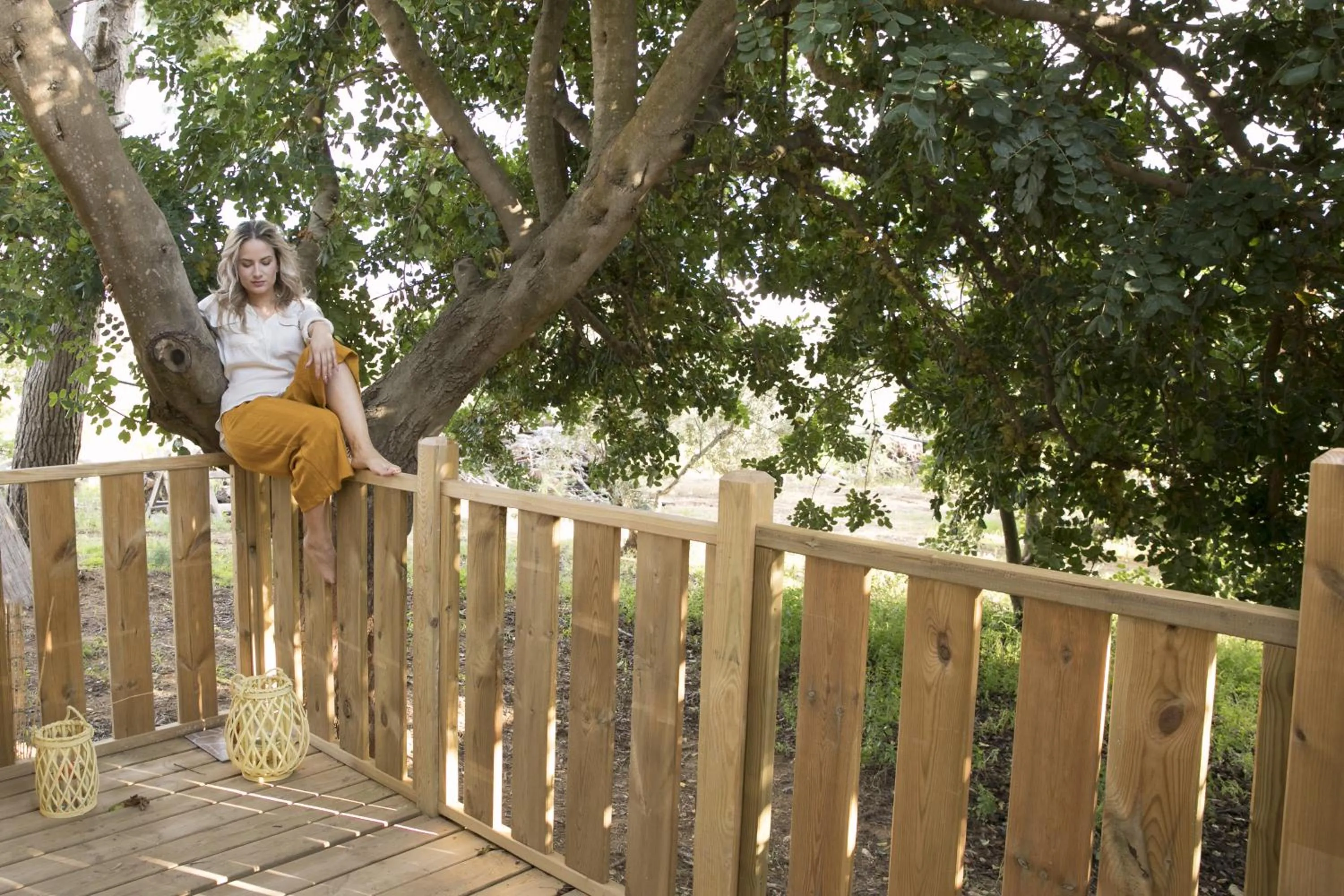 Garden in Ciriga Sicily Glamping