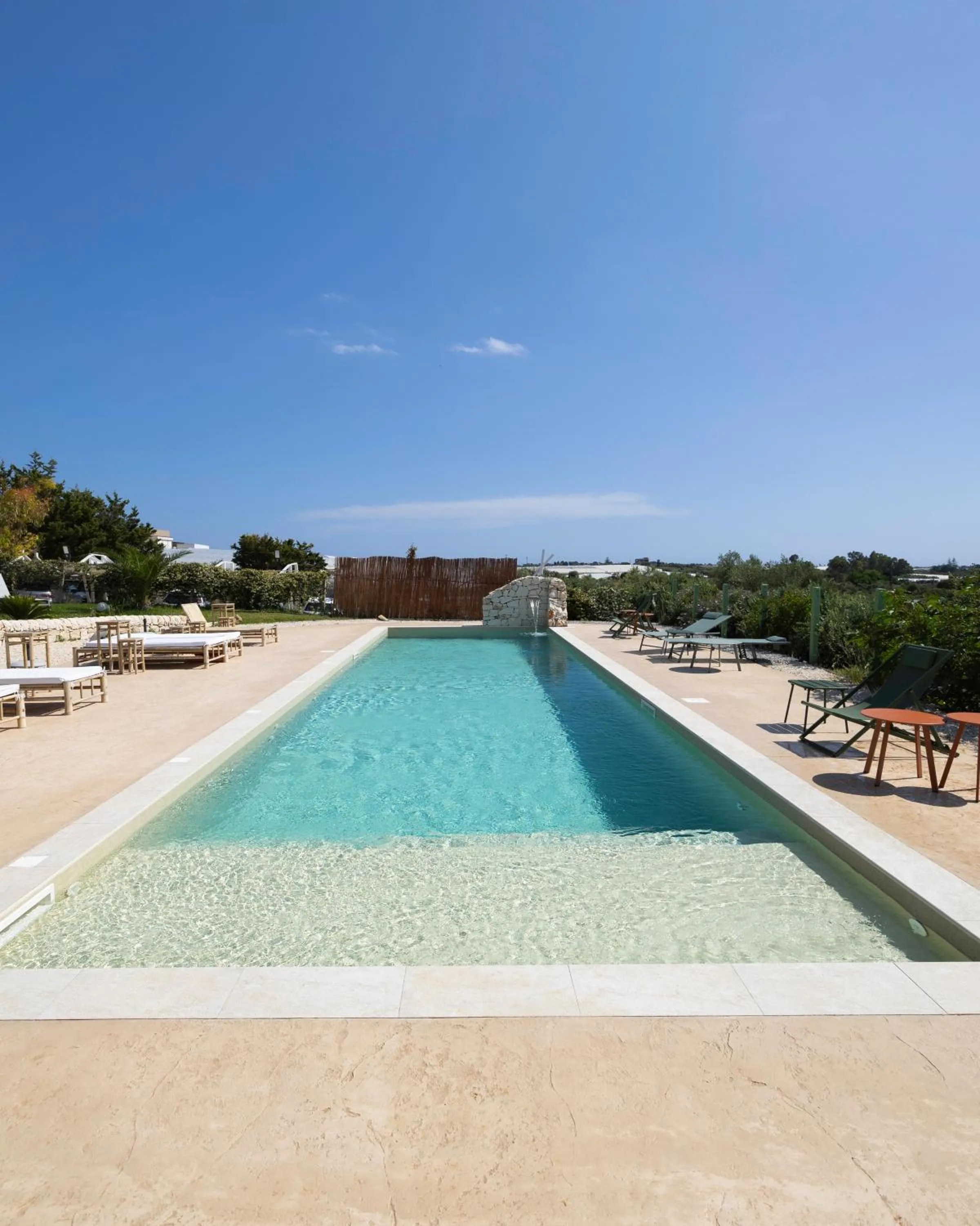 Swimming pool in Ciriga Sicily Glamping
