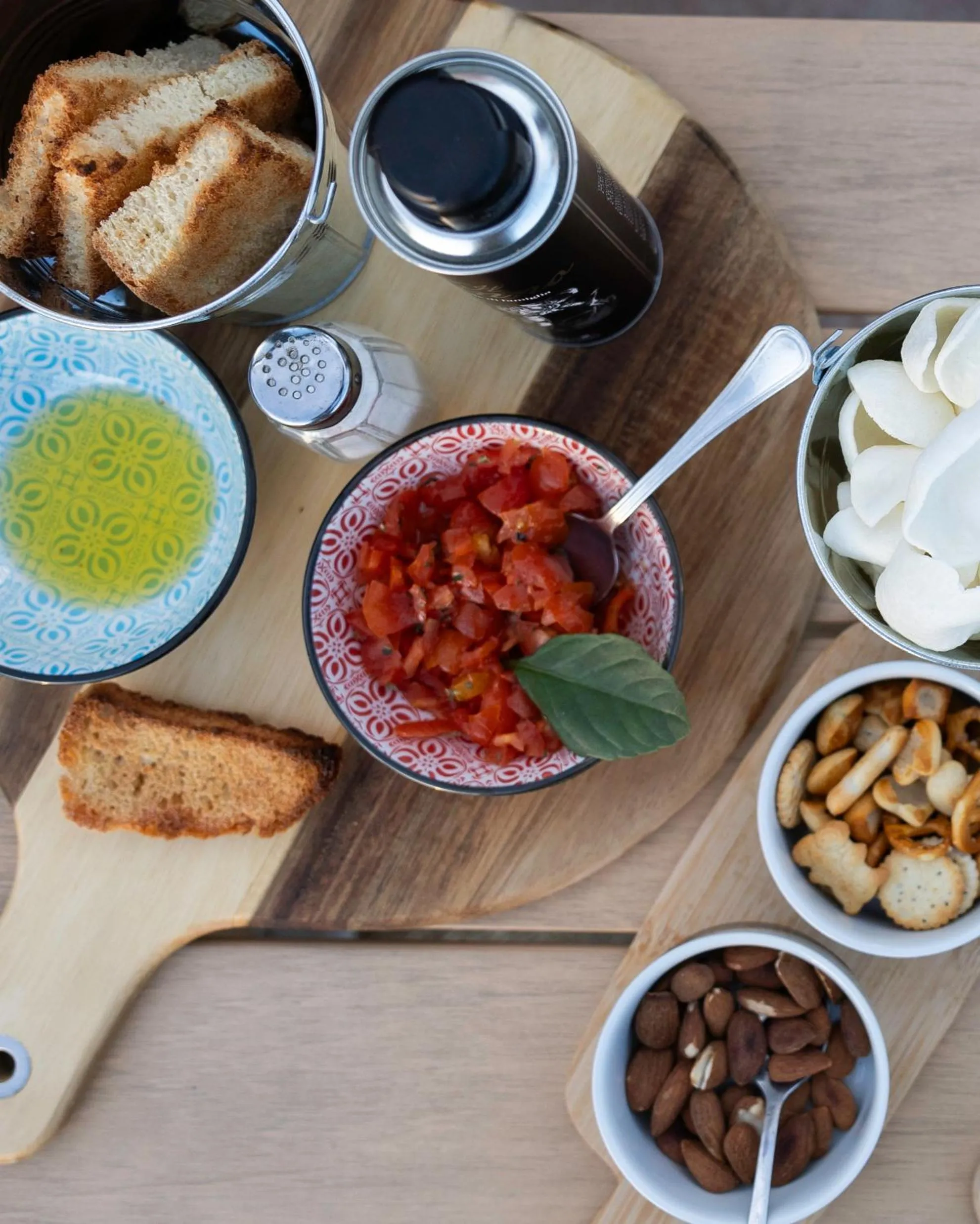 Food and drinks in Ciriga Sicily Glamping