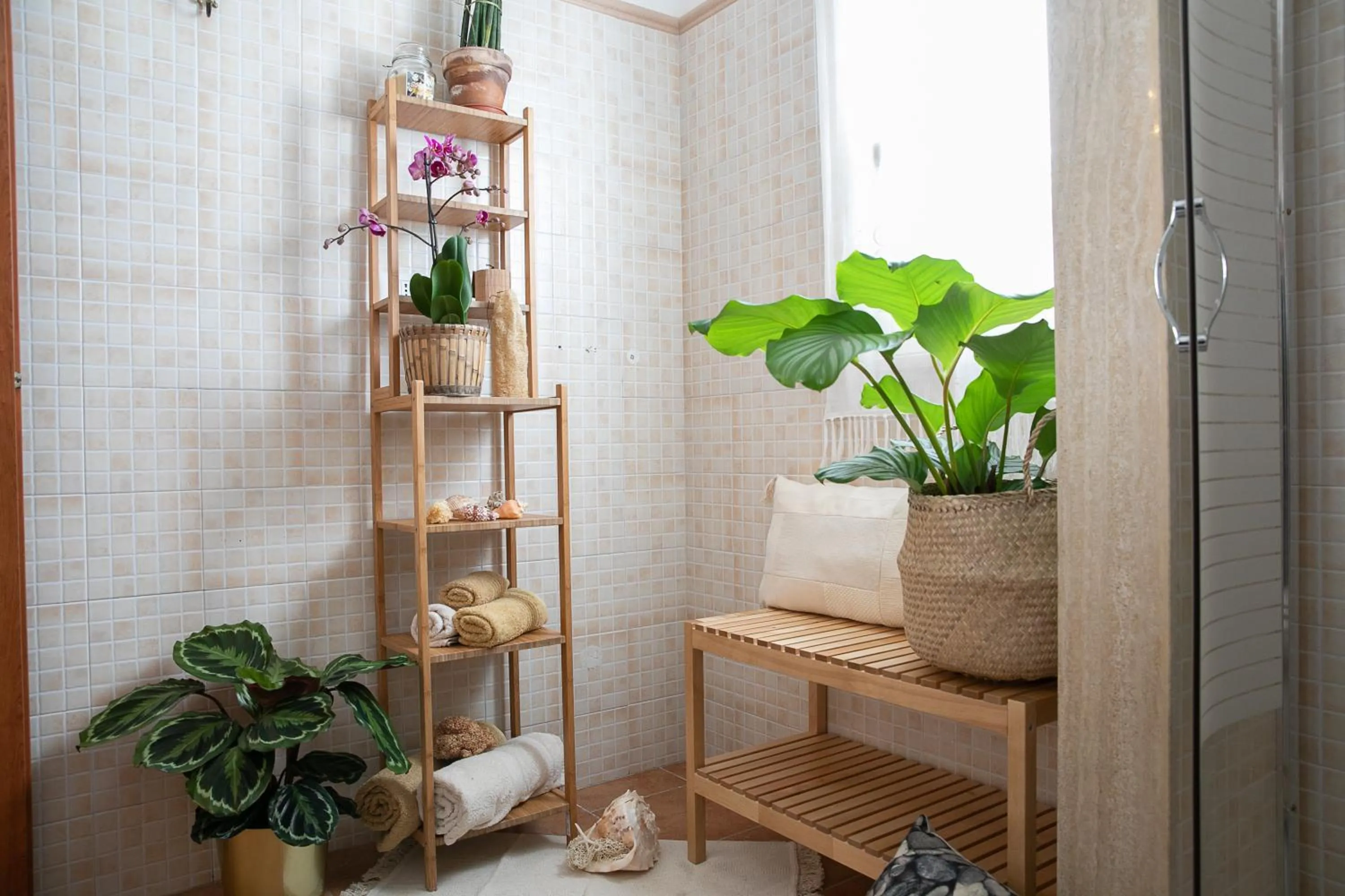 Bathroom in Ciriga Sicily Glamping
