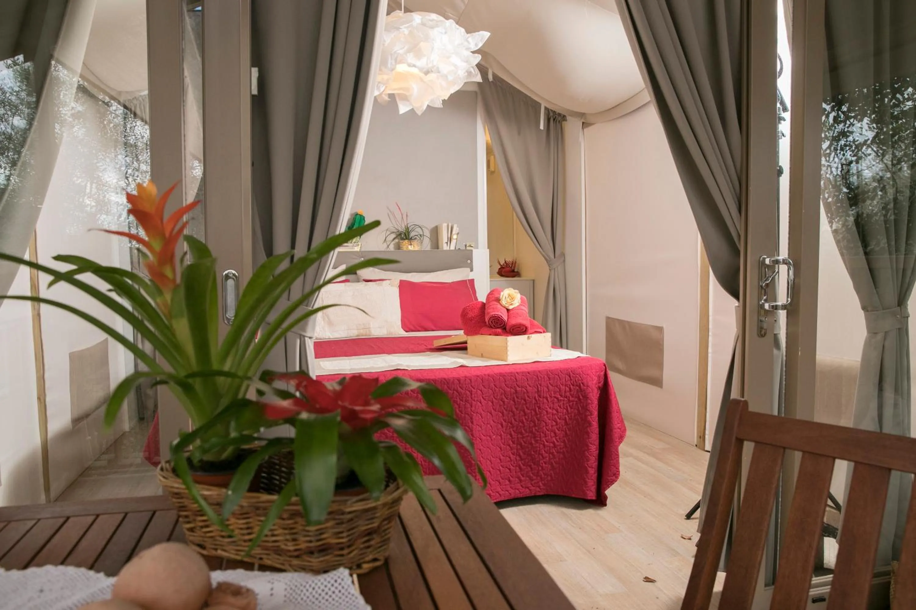 Bed in Ciriga Sicily Glamping