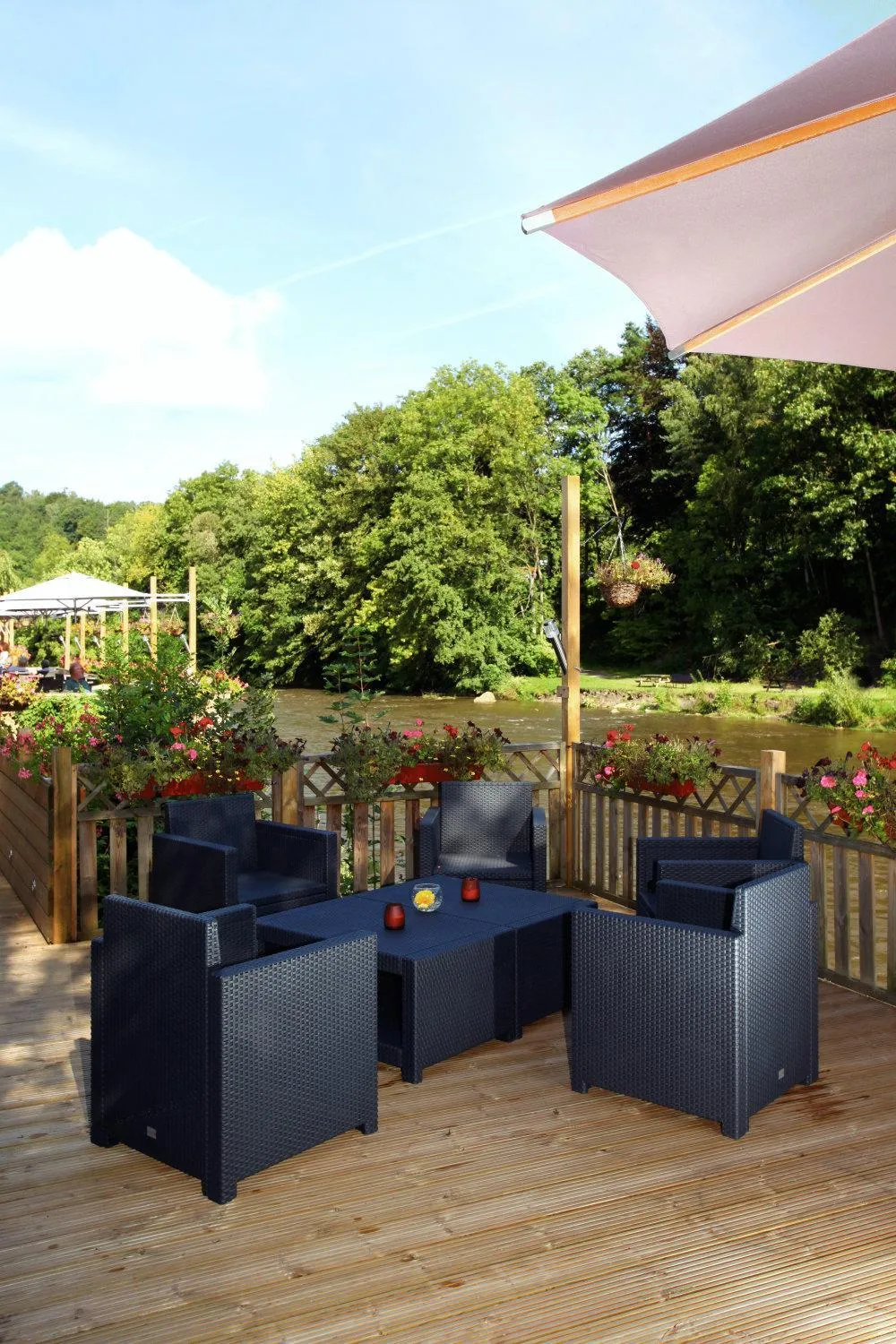 Balcony/Terrace in Hotel Val De La Cascade