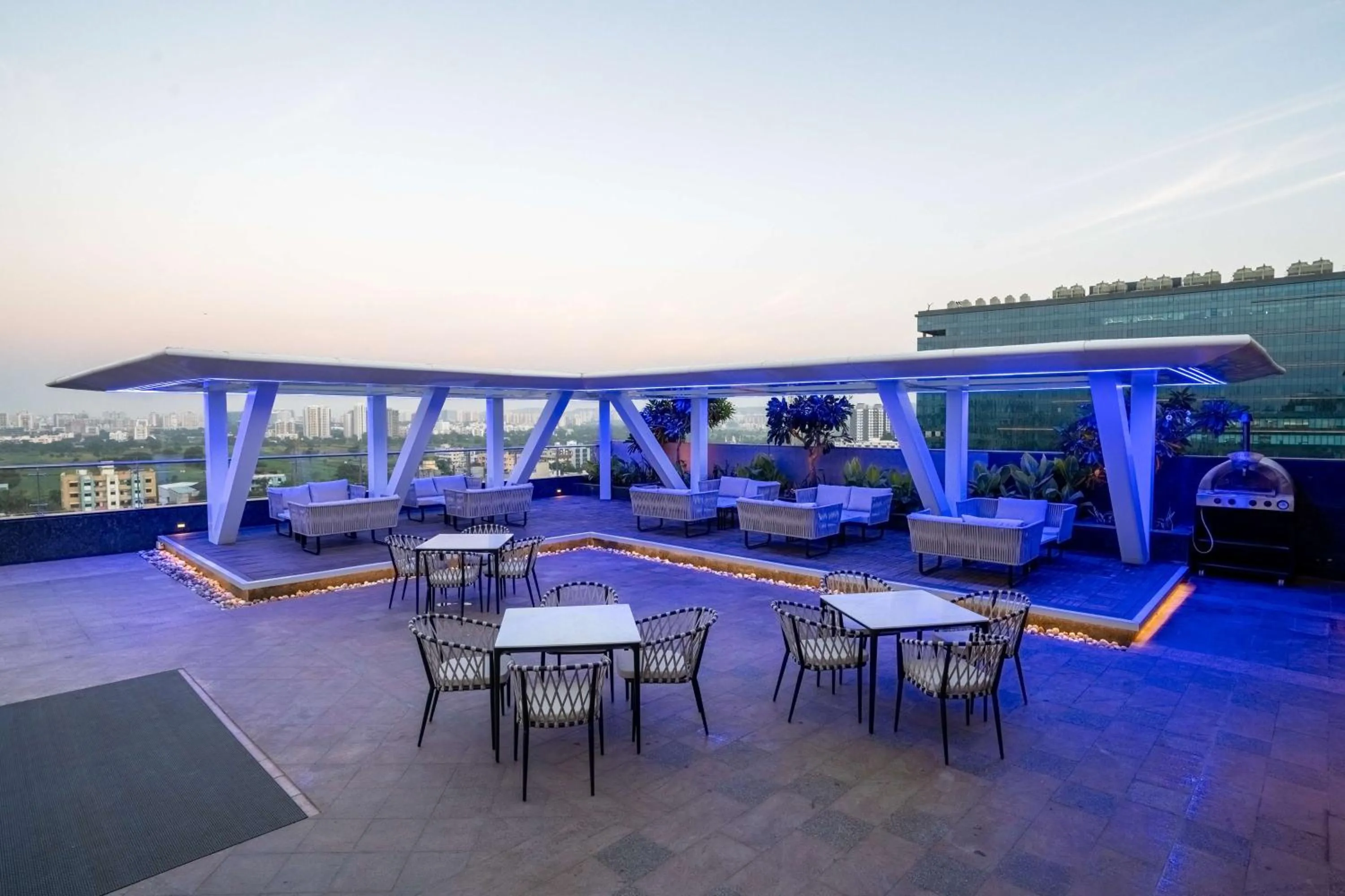 Balcony/Terrace in Radisson Blu Pune Hinjawadi