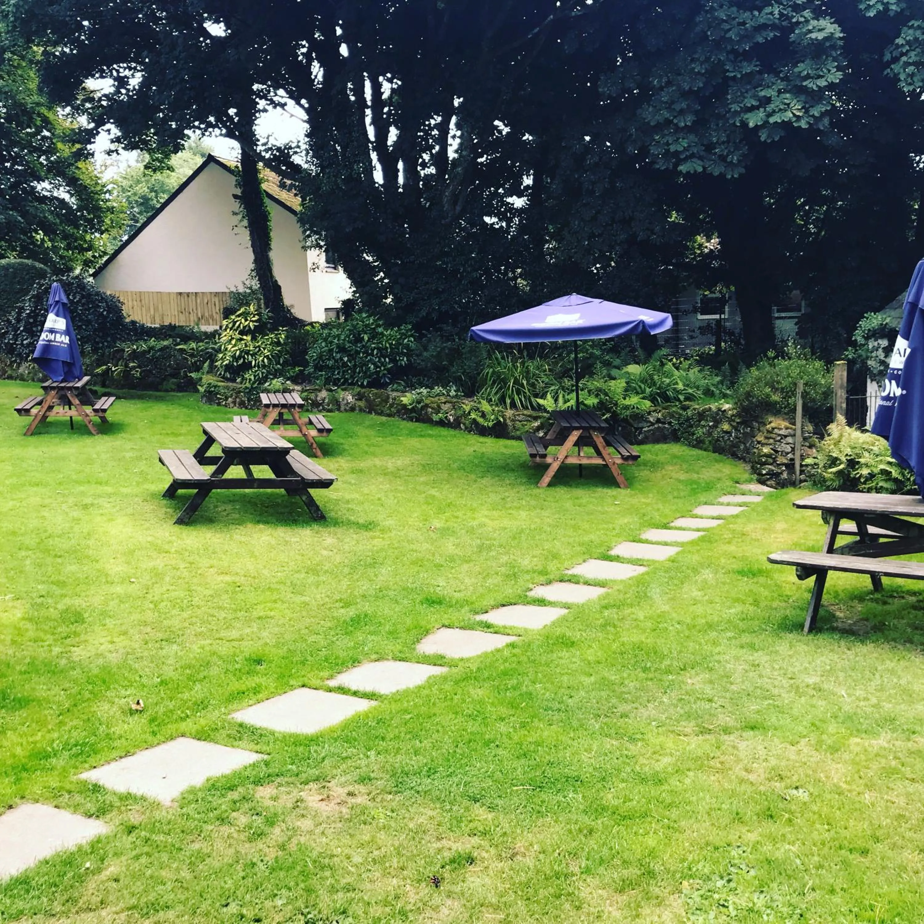 Garden in The Crown Inn