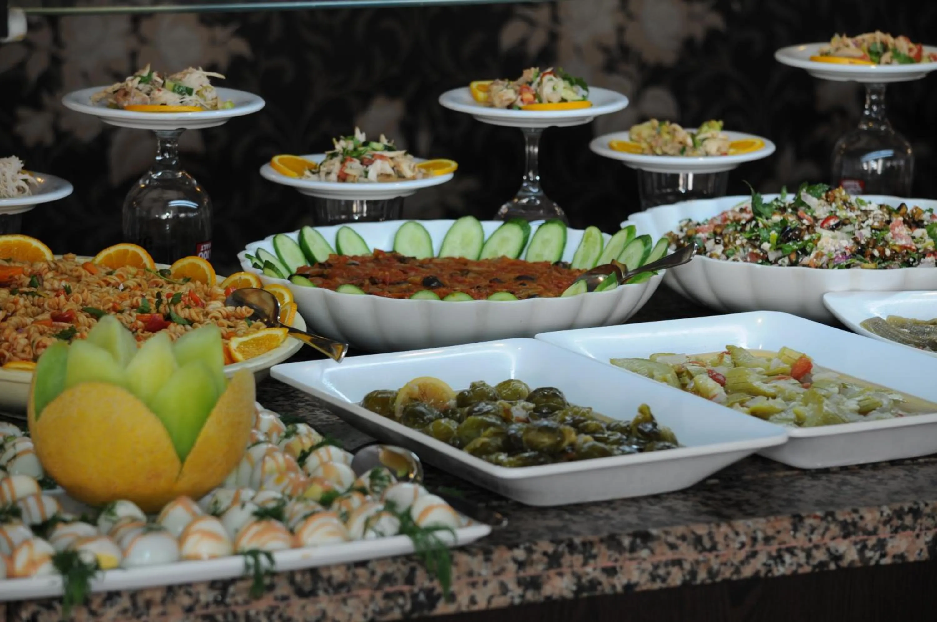 Food close-up in Mert Seaside Hotel