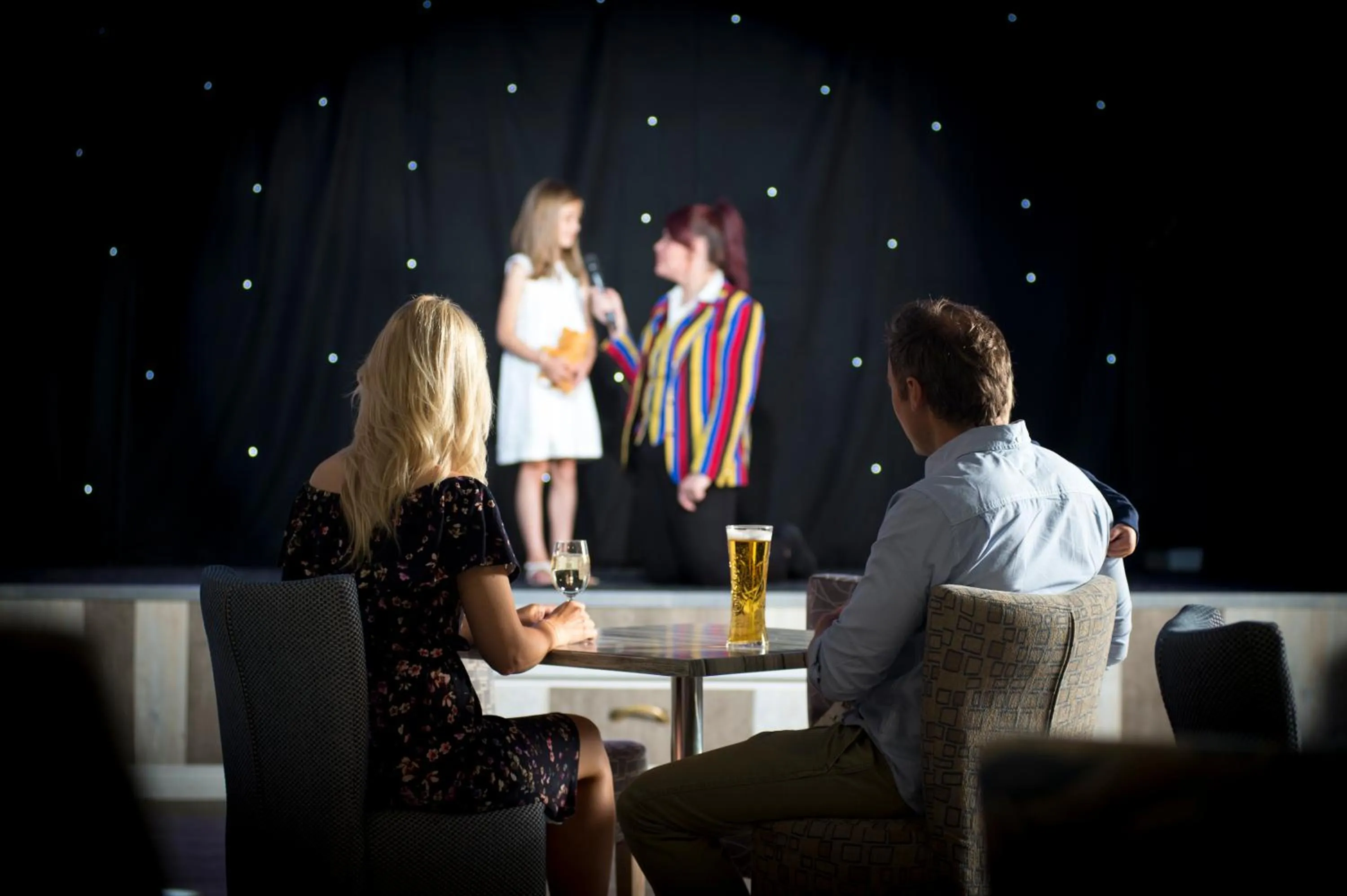 People in South Bay Holiday Park