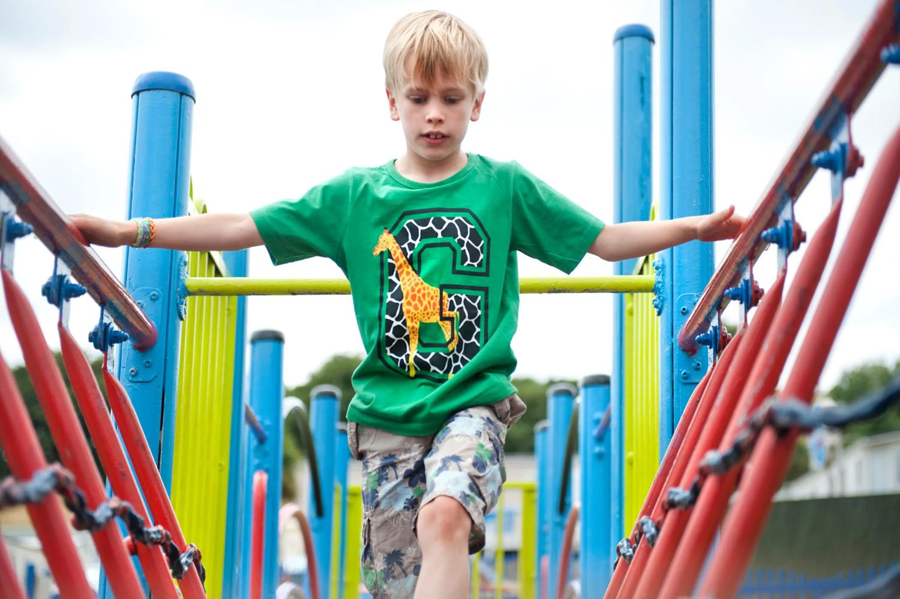 Children play ground in South Bay Holiday Park