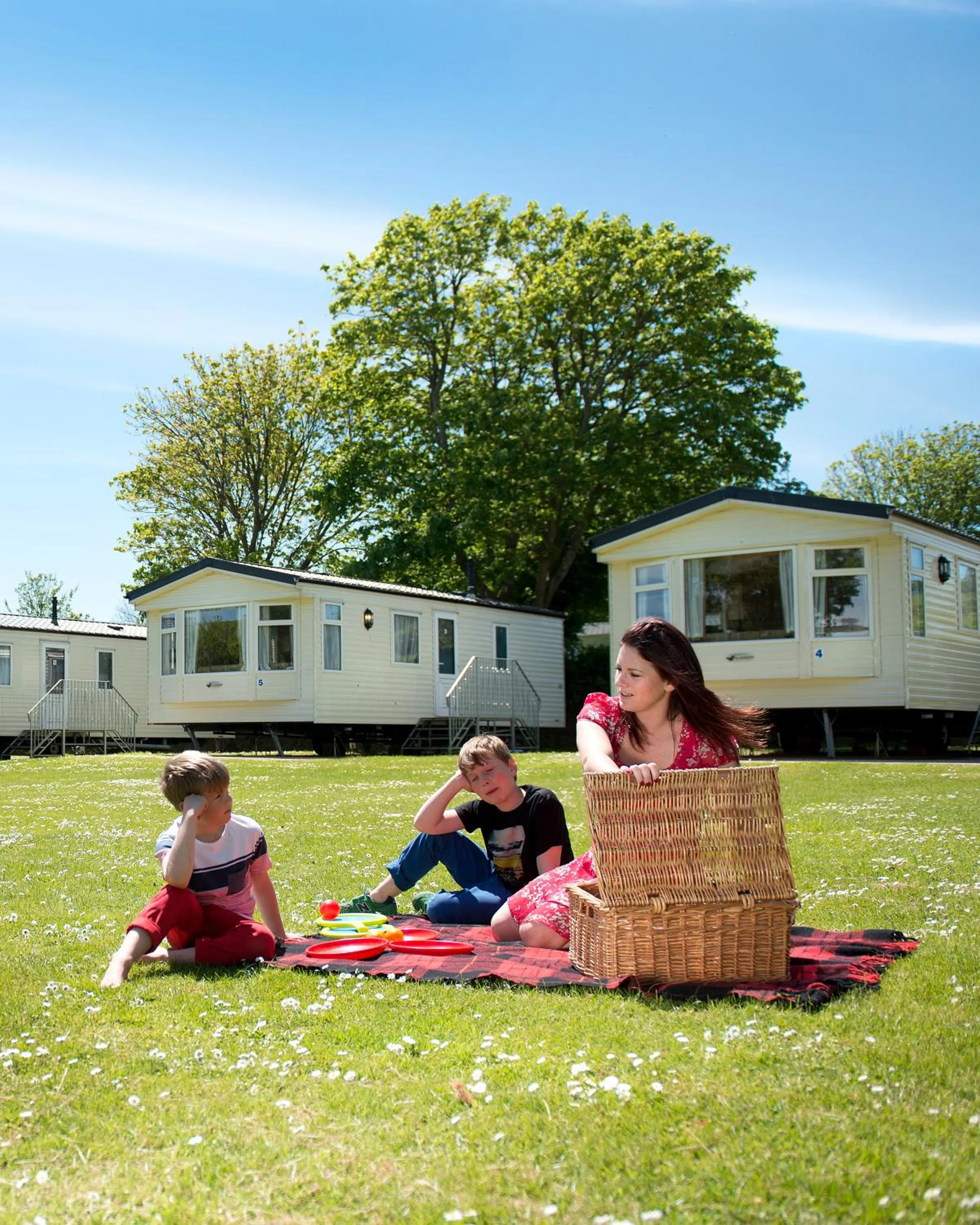 Property building in South Bay Holiday Park