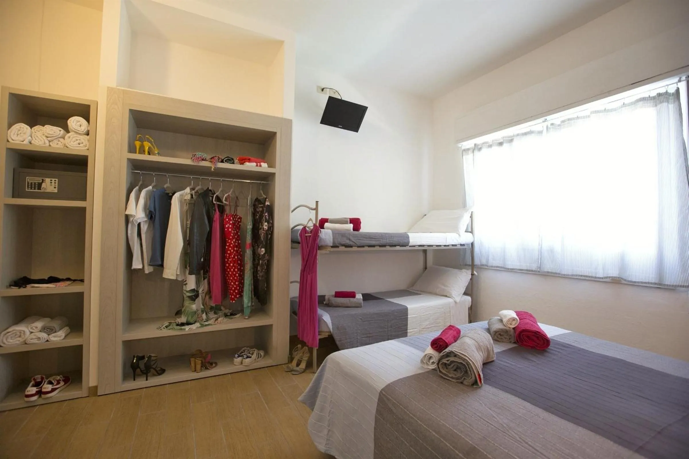 Bed in Hotel Sabrina Rimini