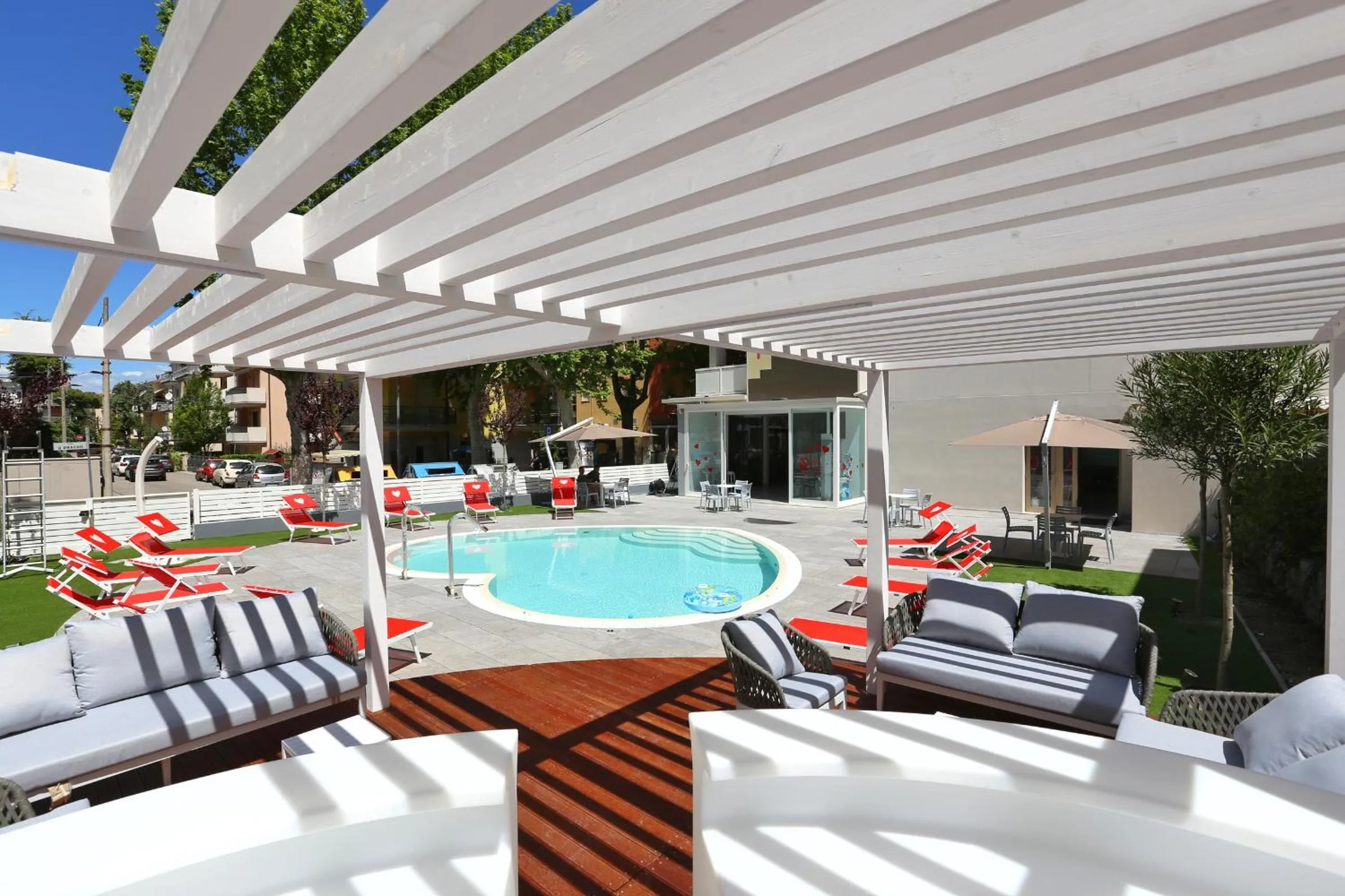 Garden in Hotel Sabrina Rimini