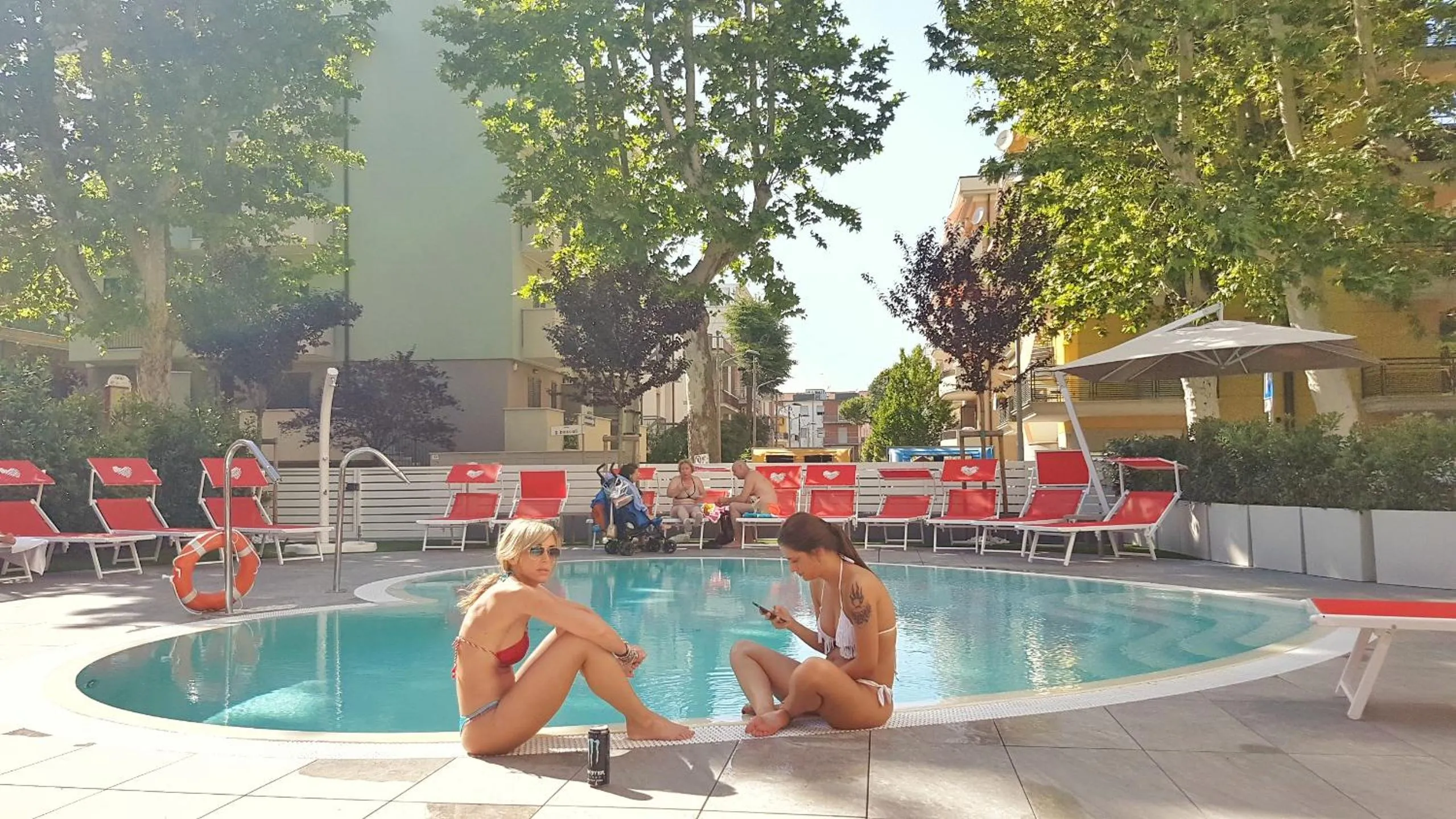 Garden in Hotel Sabrina Rimini