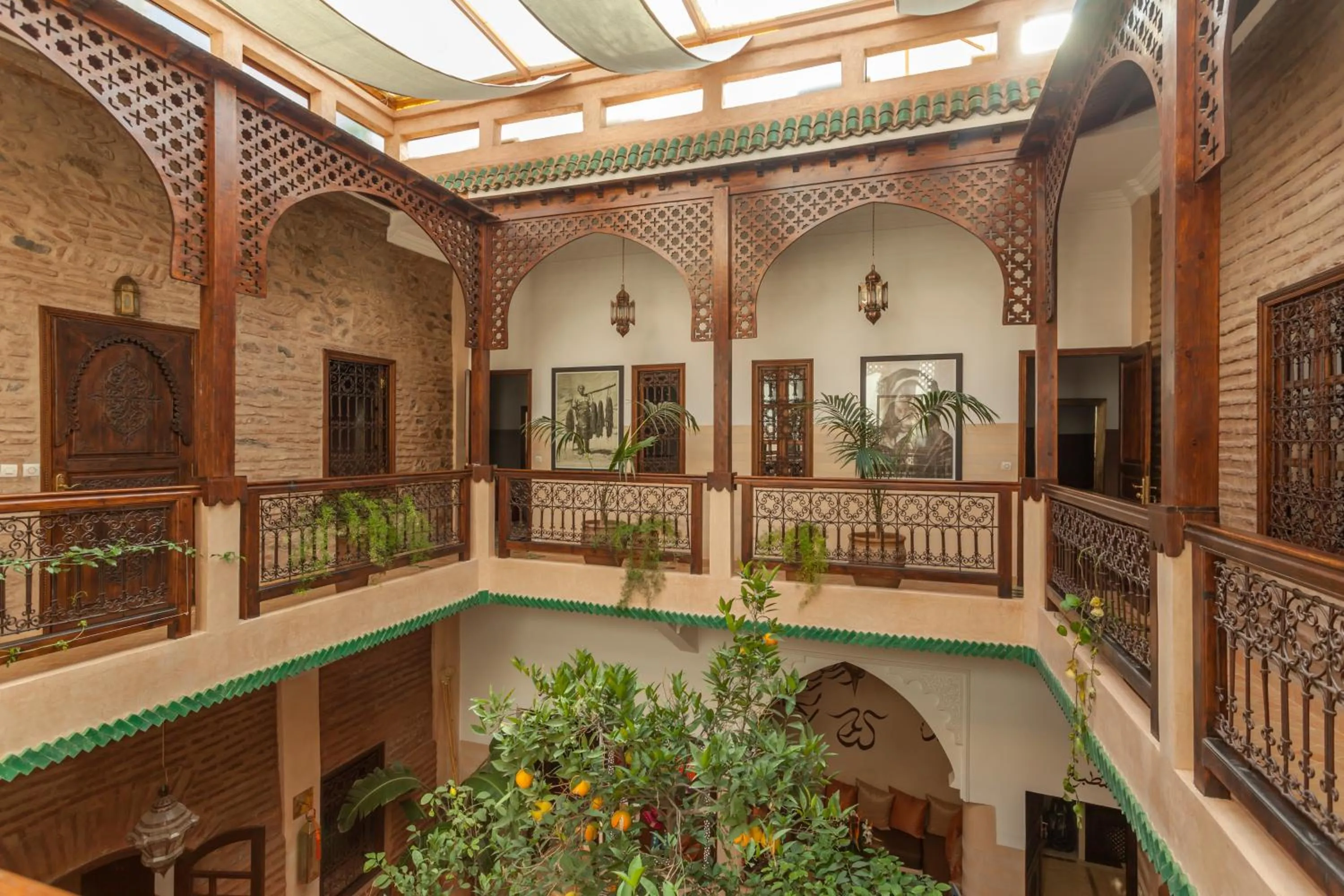 Patio in Riad Dar Yema