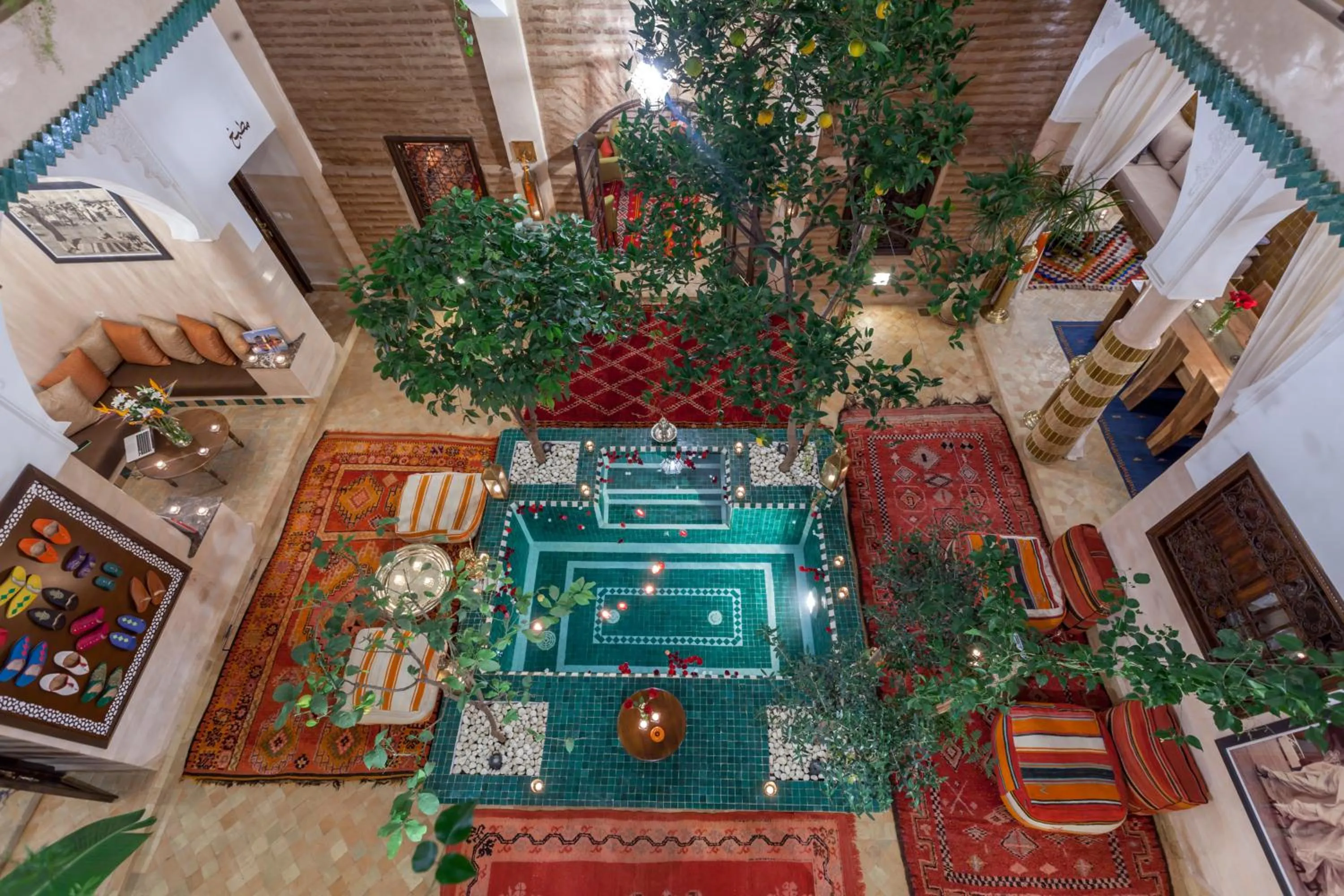 Patio in Riad Dar Yema