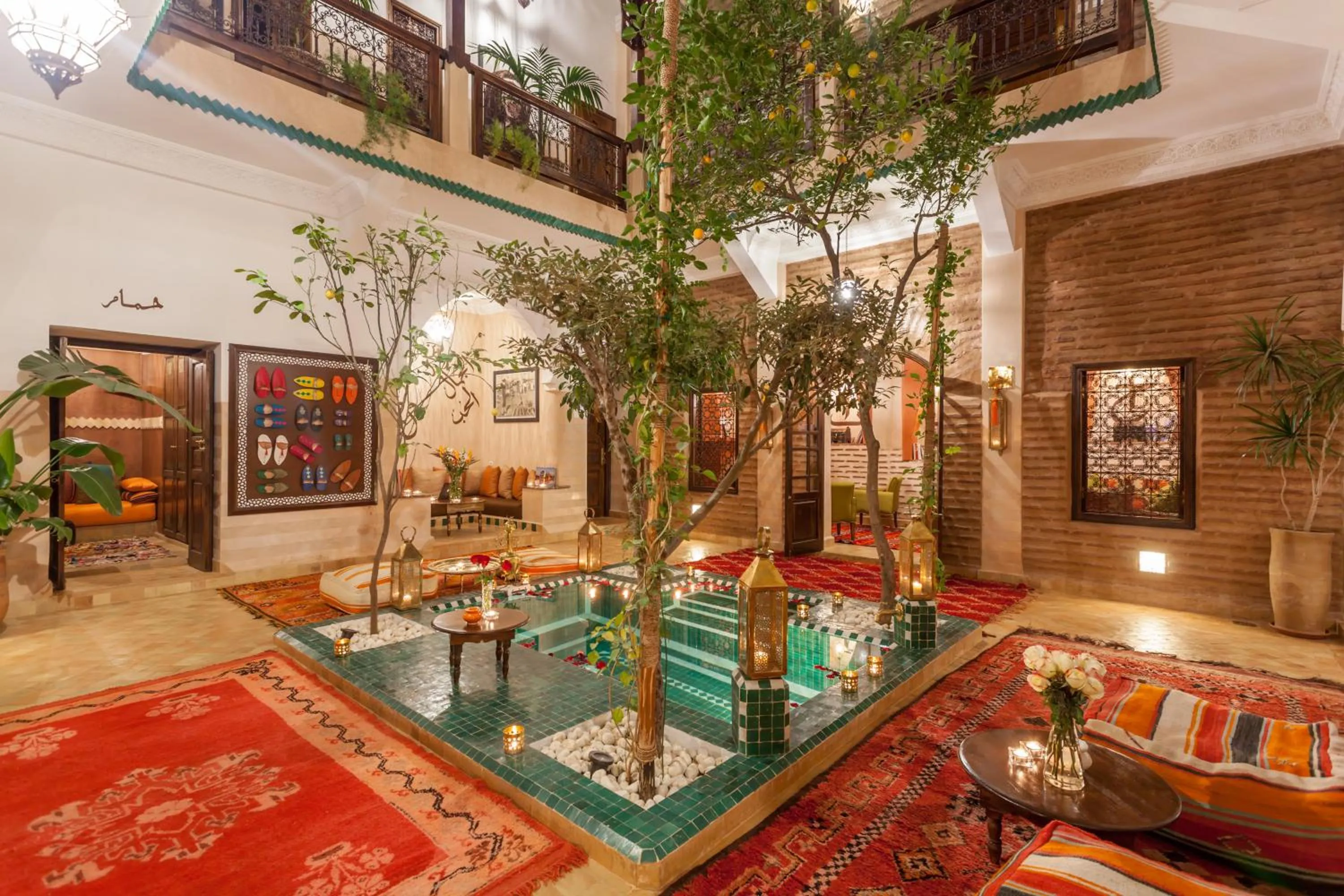 Patio in Riad Dar Yema