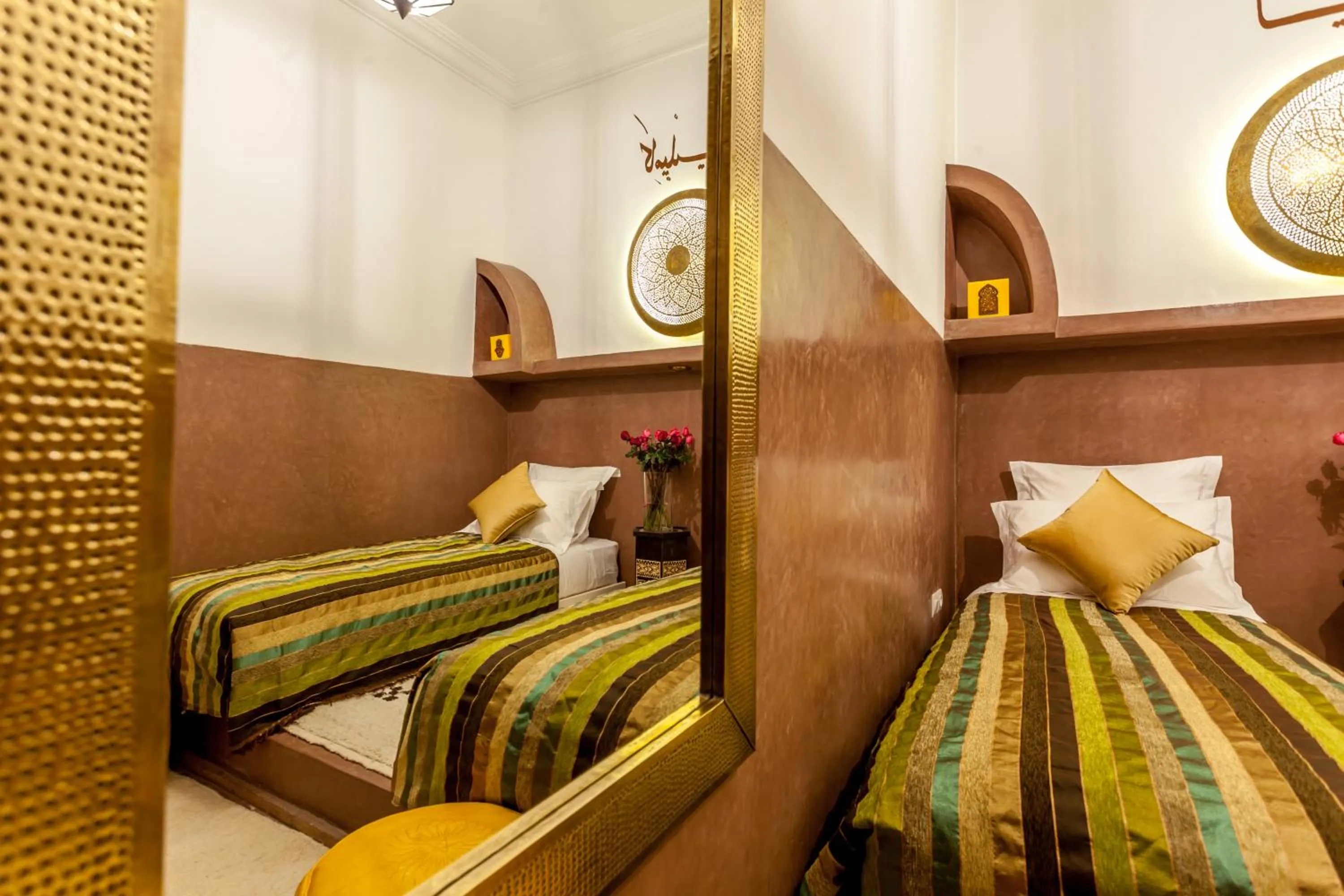 Patio, Bed in Riad Dar Yema