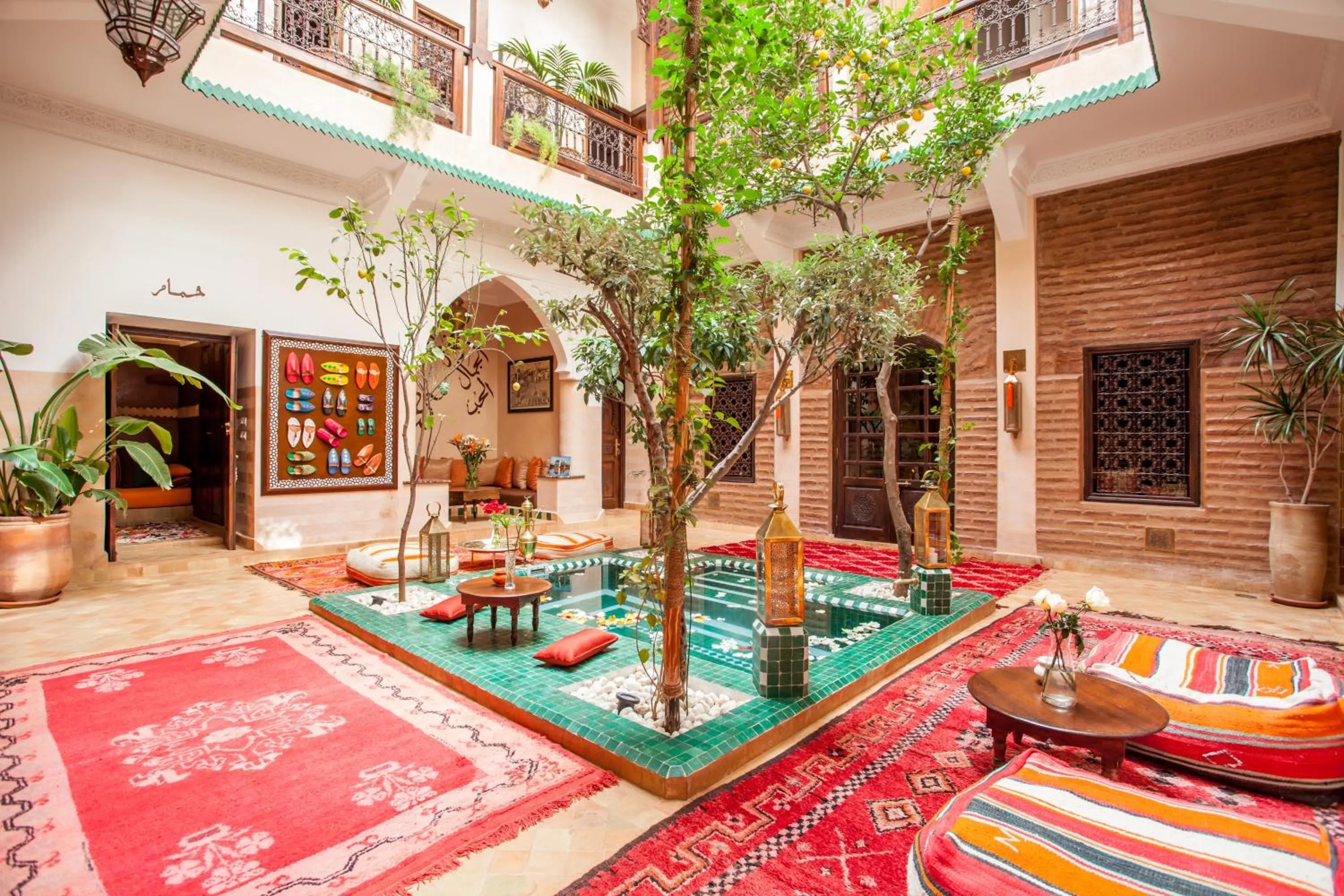 Patio in Riad Dar Yema