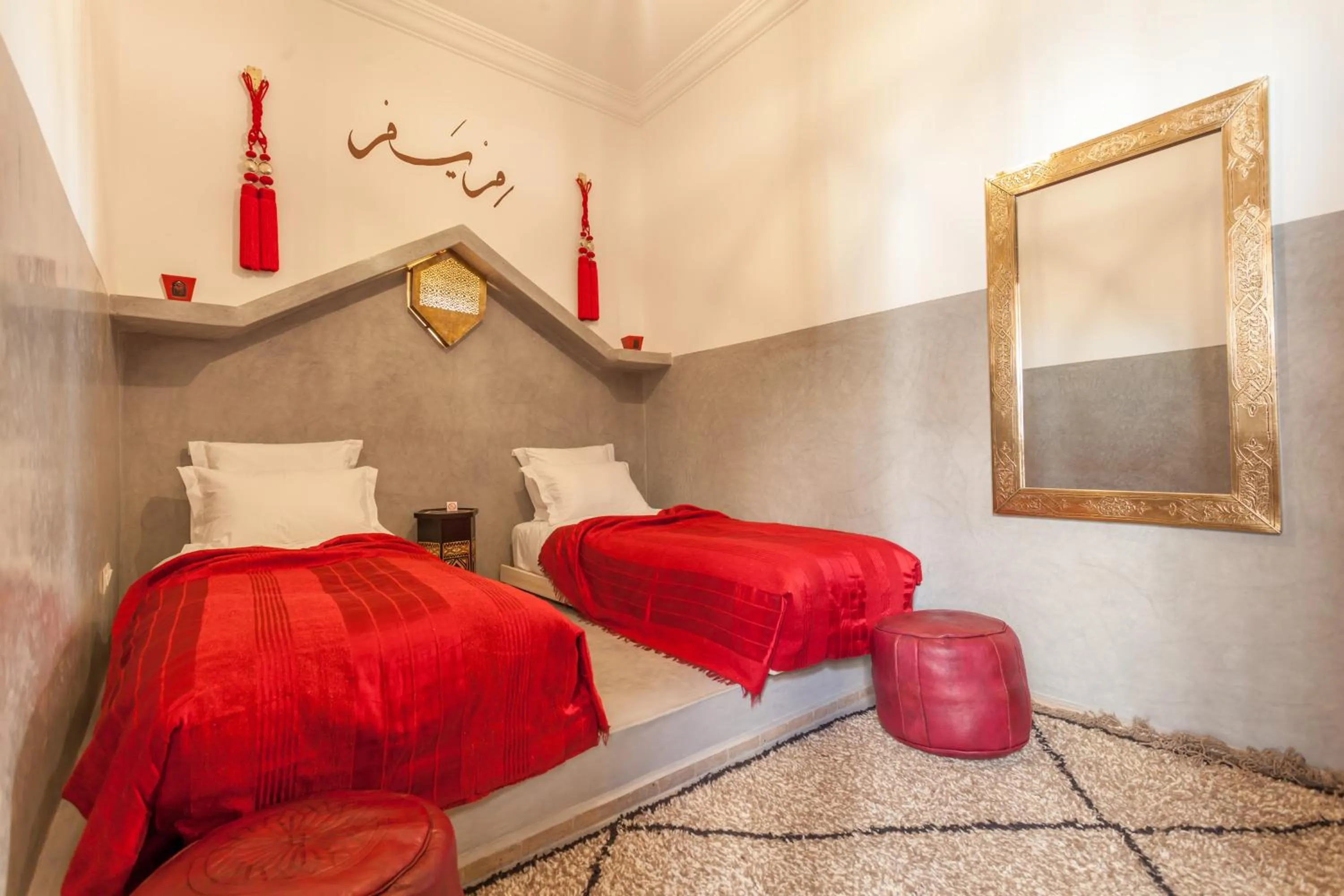 Patio, Bed in Riad Dar Yema