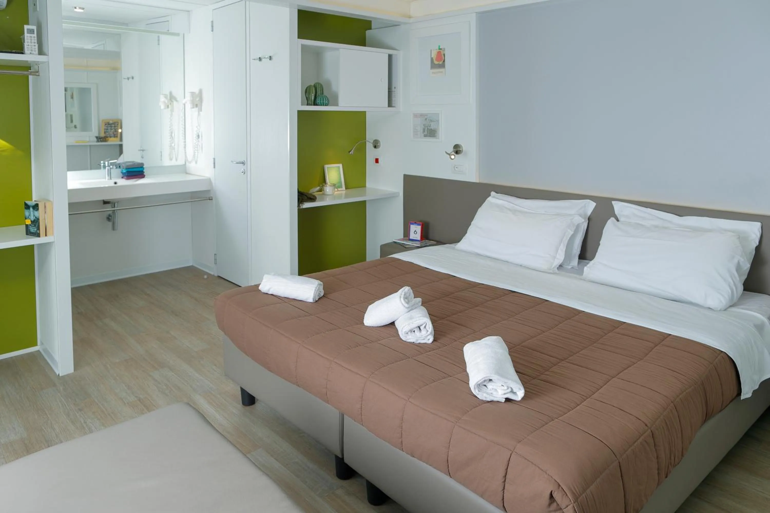 Bed in hu Firenze Camping in Town