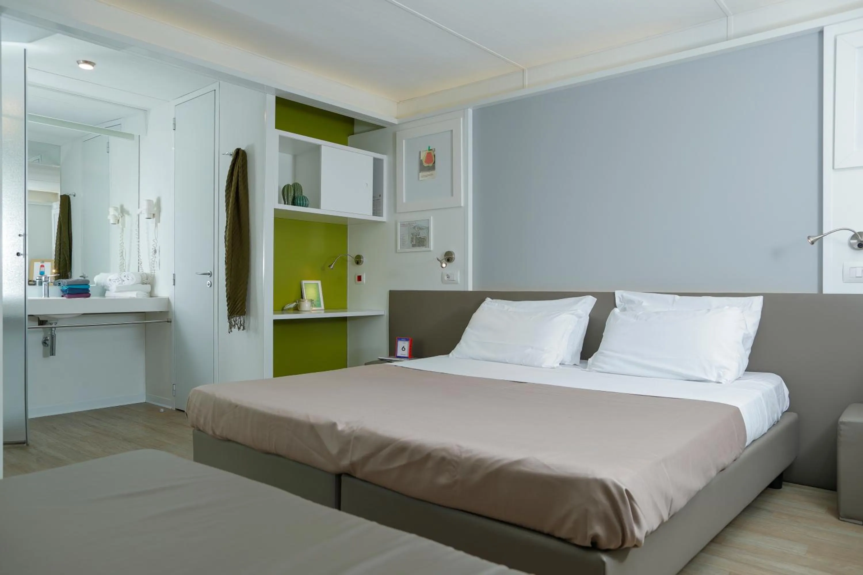 Bed in hu Firenze Camping in Town