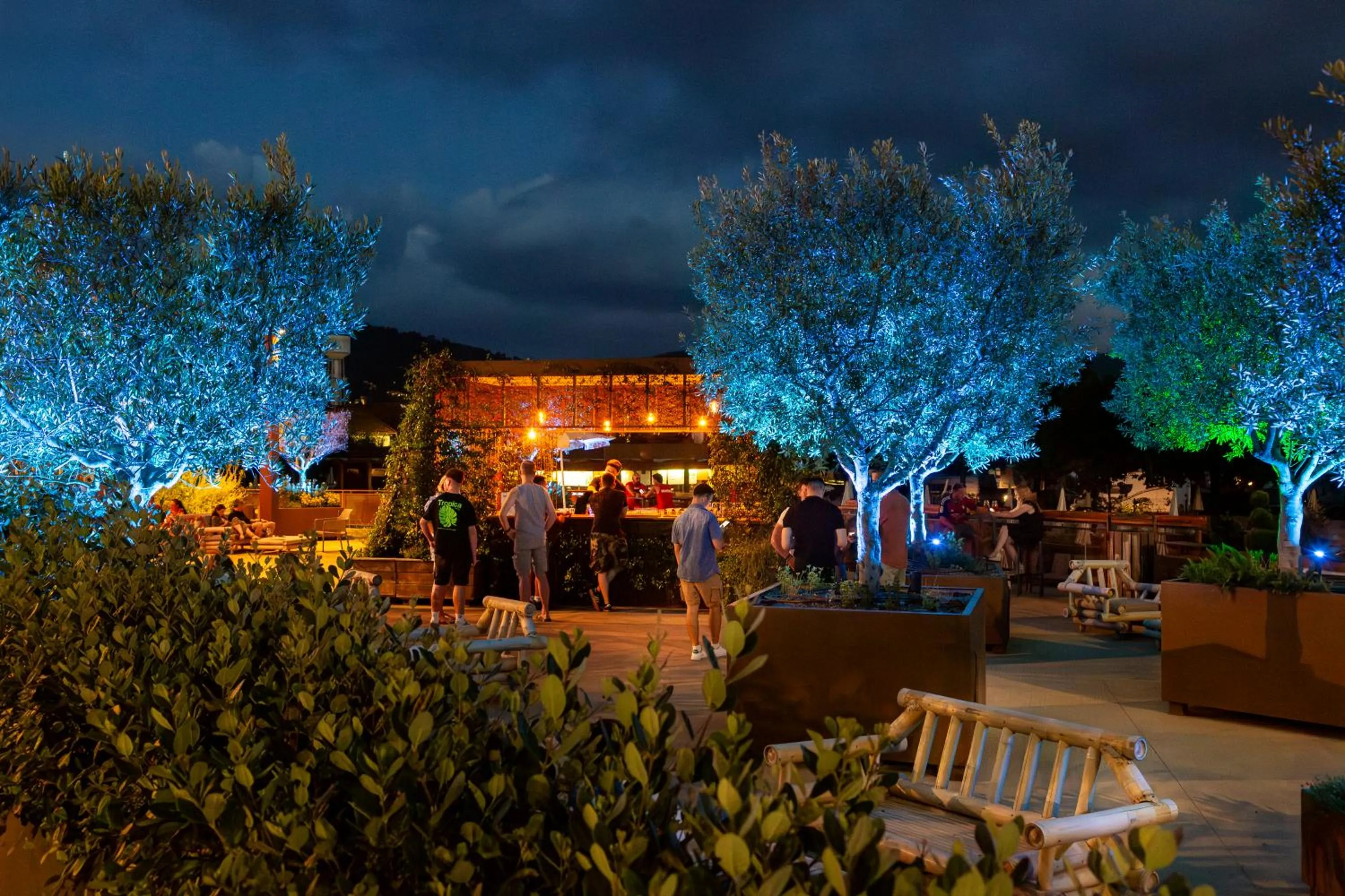 Night in hu Firenze Camping in Town