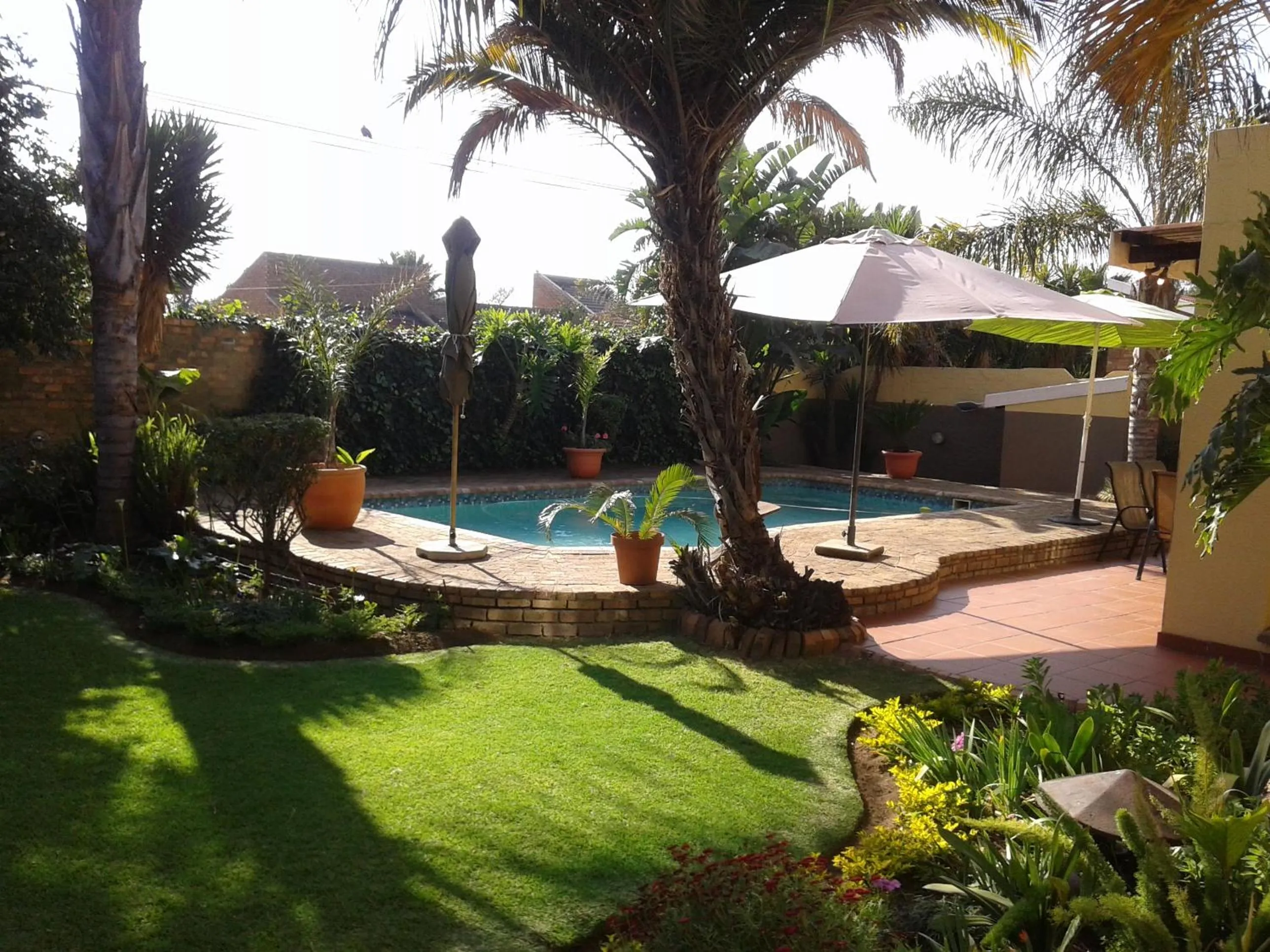 Garden in Kalahari Guest House
