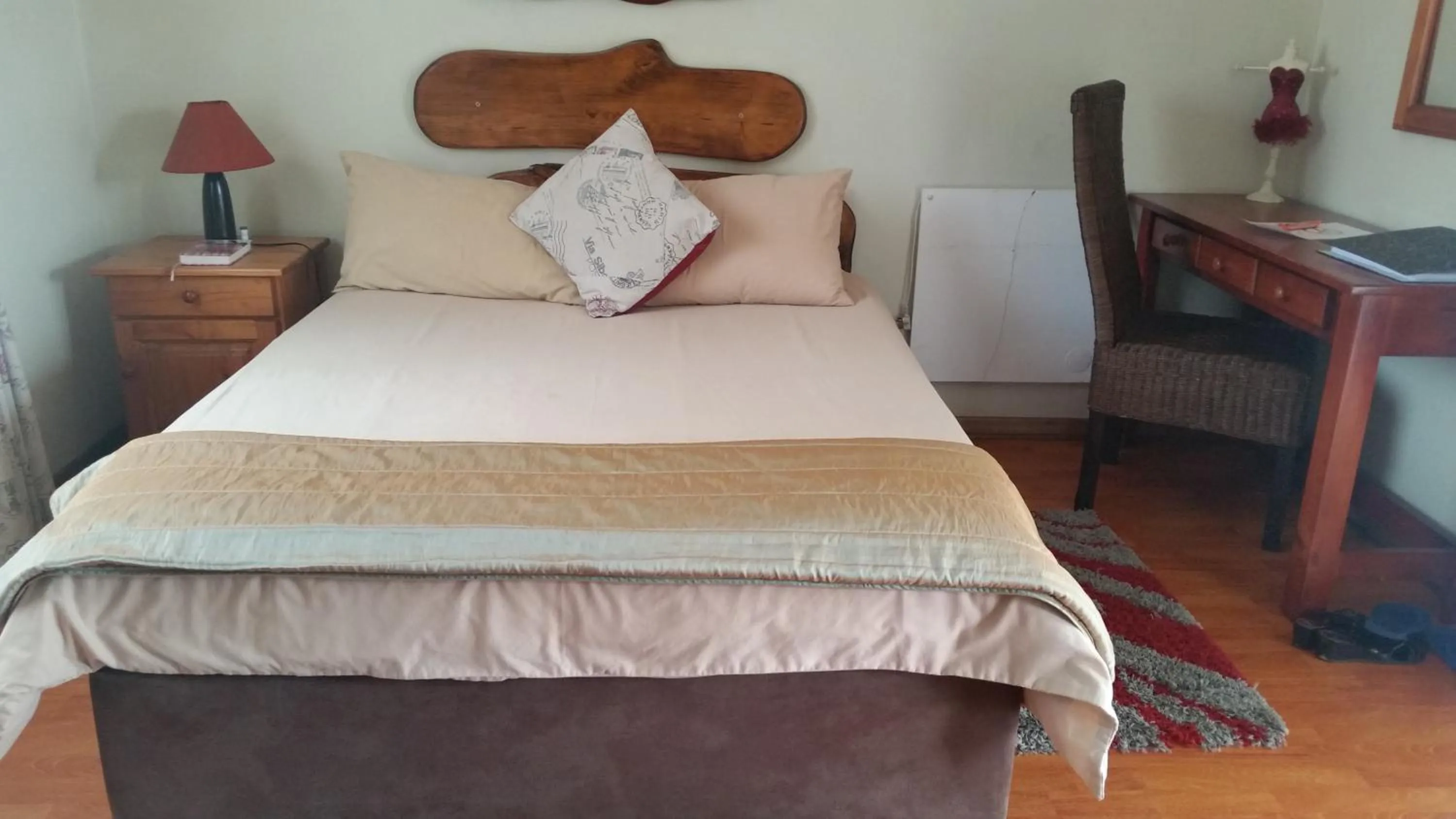 Bed in Kalahari Guest House