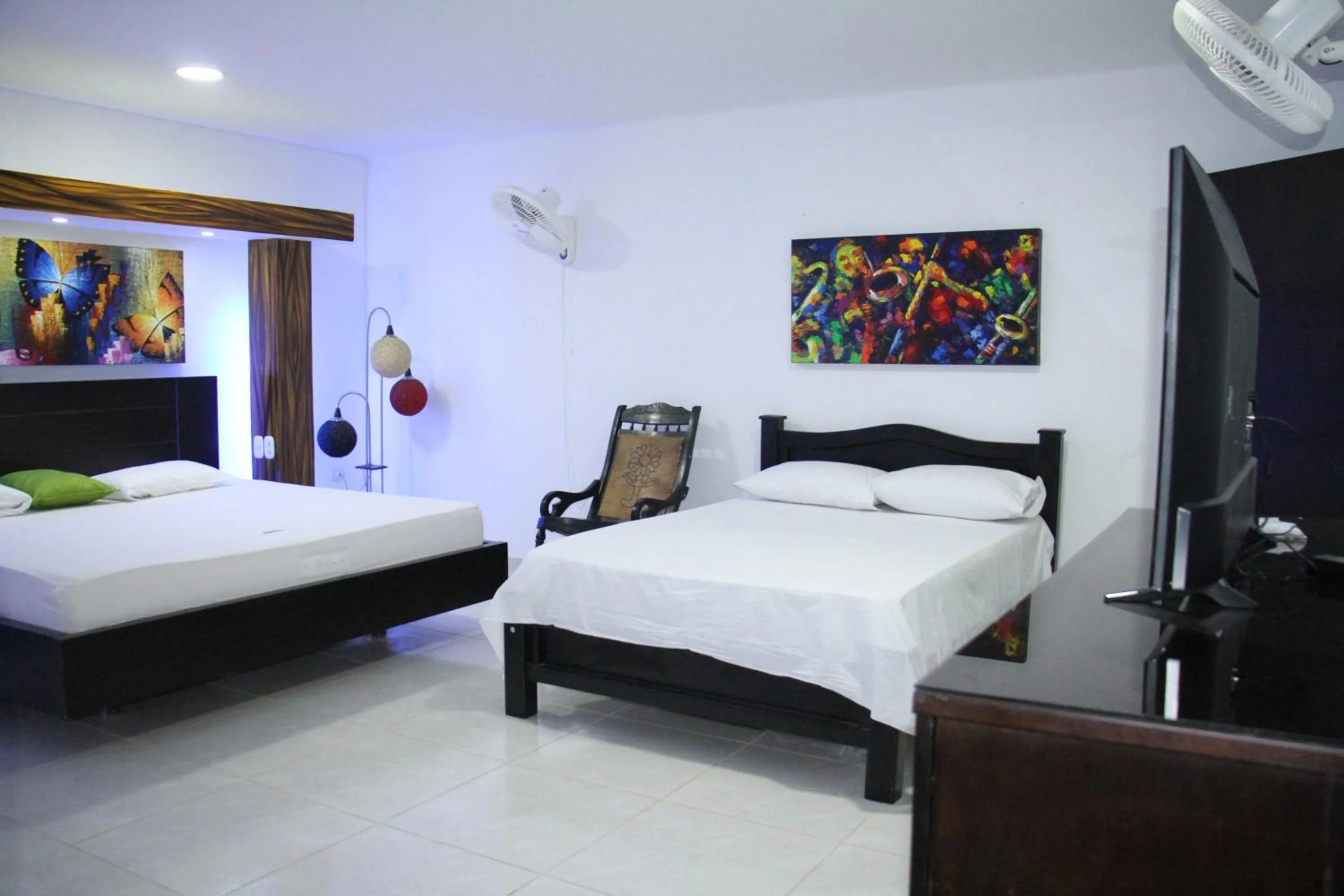 Bed in Hotel El Bosque Valledupar