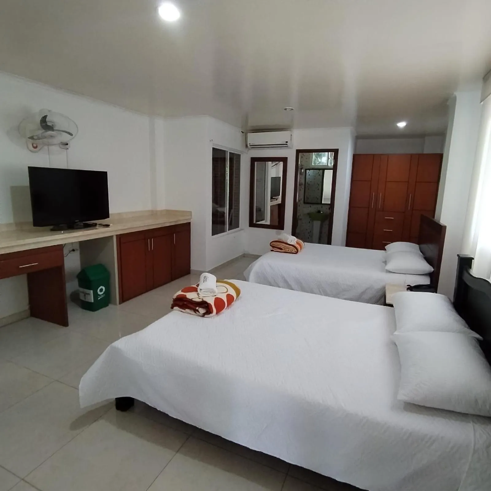 Bedroom, Bed in Hotel El Bosque Valledupar