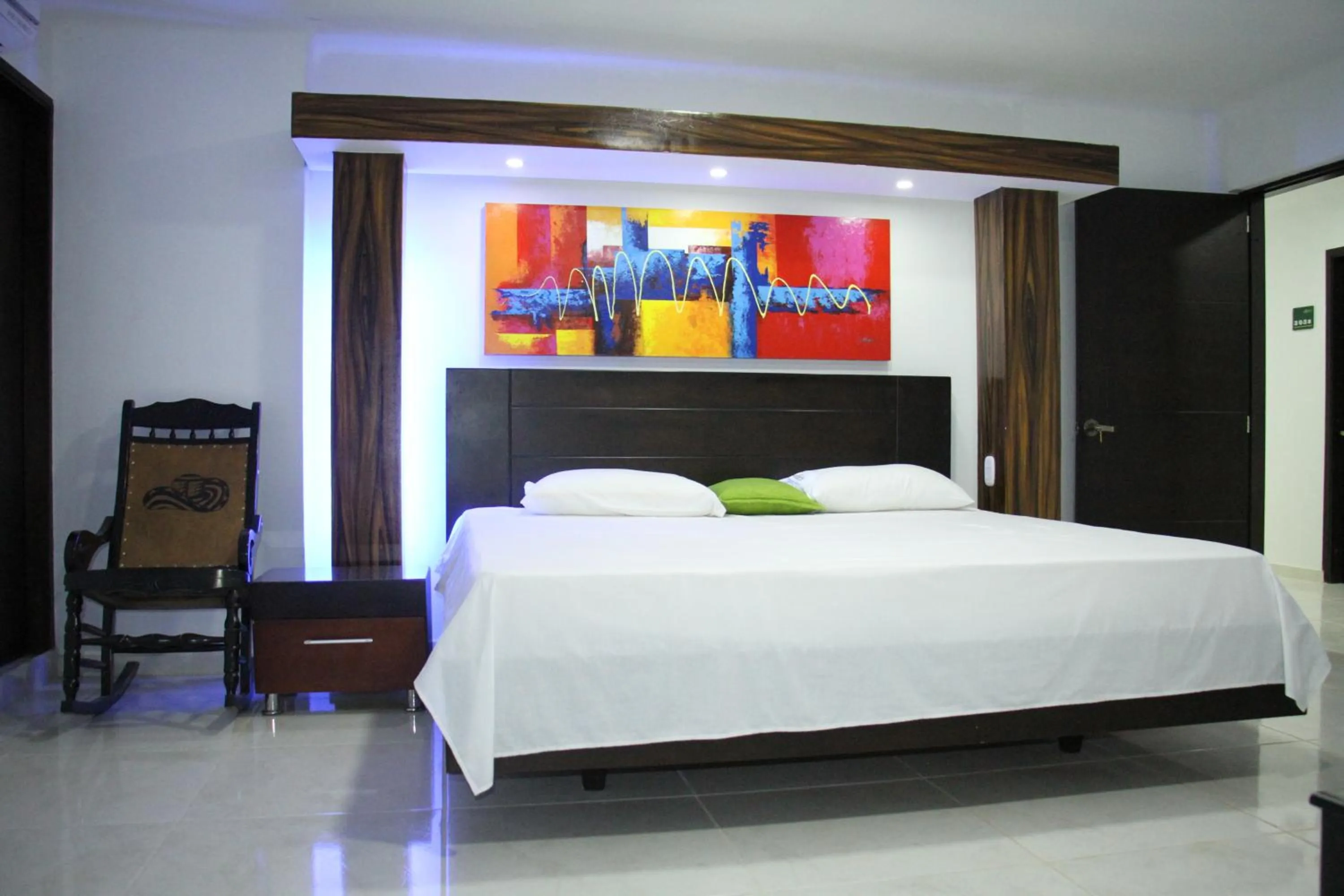 Bed in Hotel El Bosque Valledupar