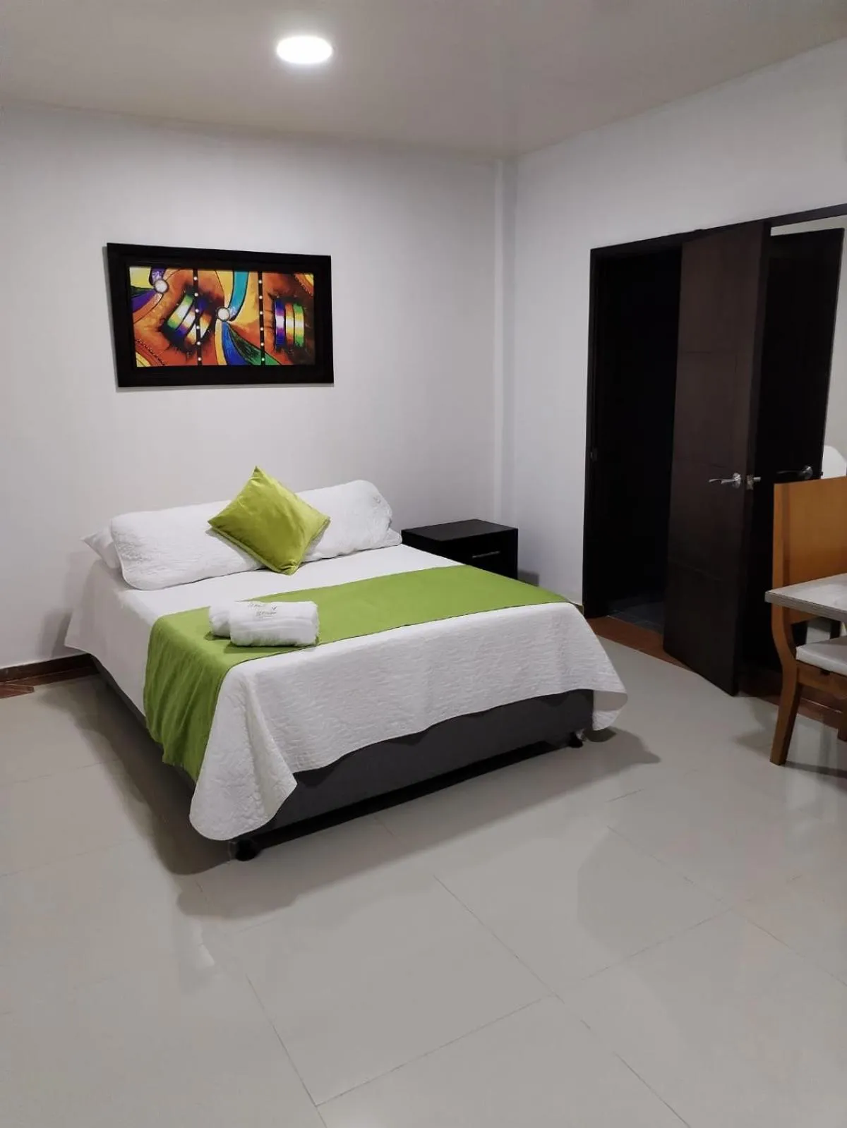 Bedroom, Bed in Hotel El Bosque Valledupar