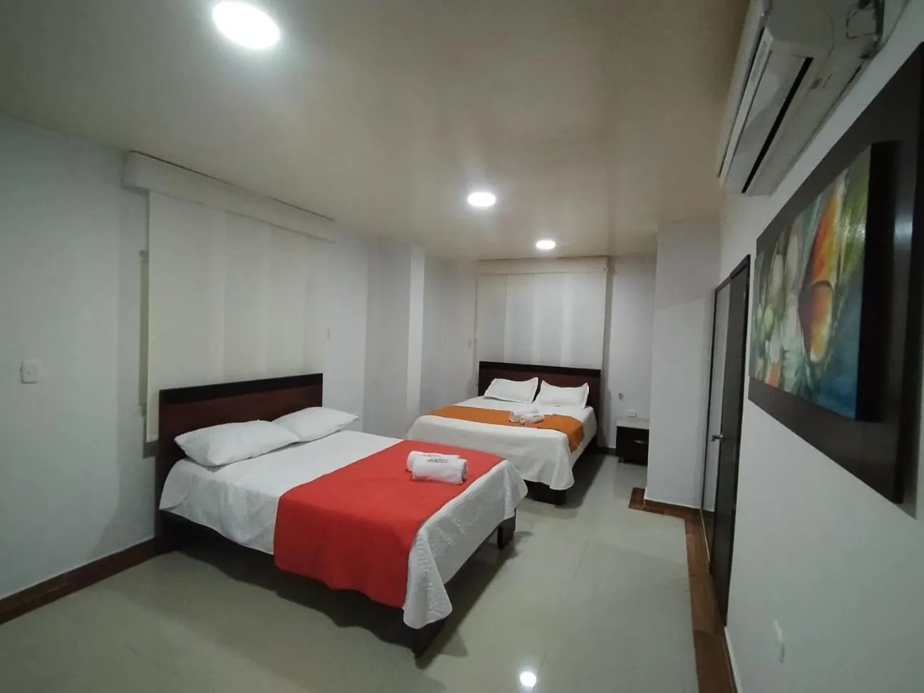 Bedroom, Bed in Hotel El Bosque Valledupar