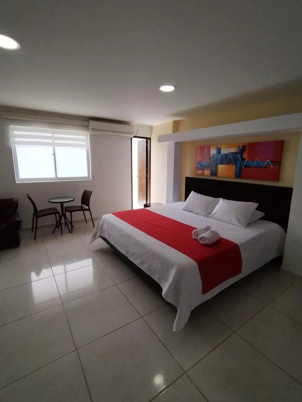 Bedroom, Bed in Hotel El Bosque Valledupar