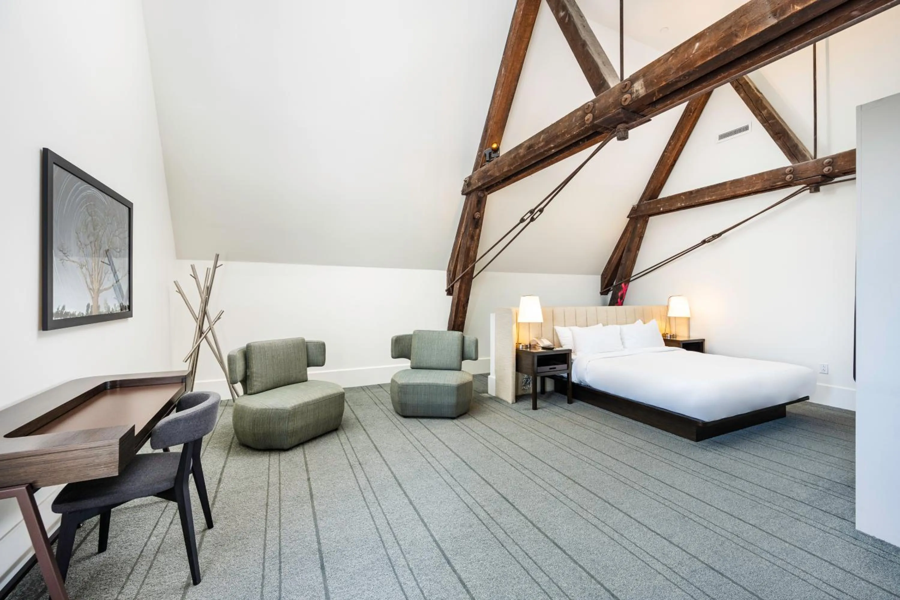 Bedroom, Bed in The Richardson Hotel